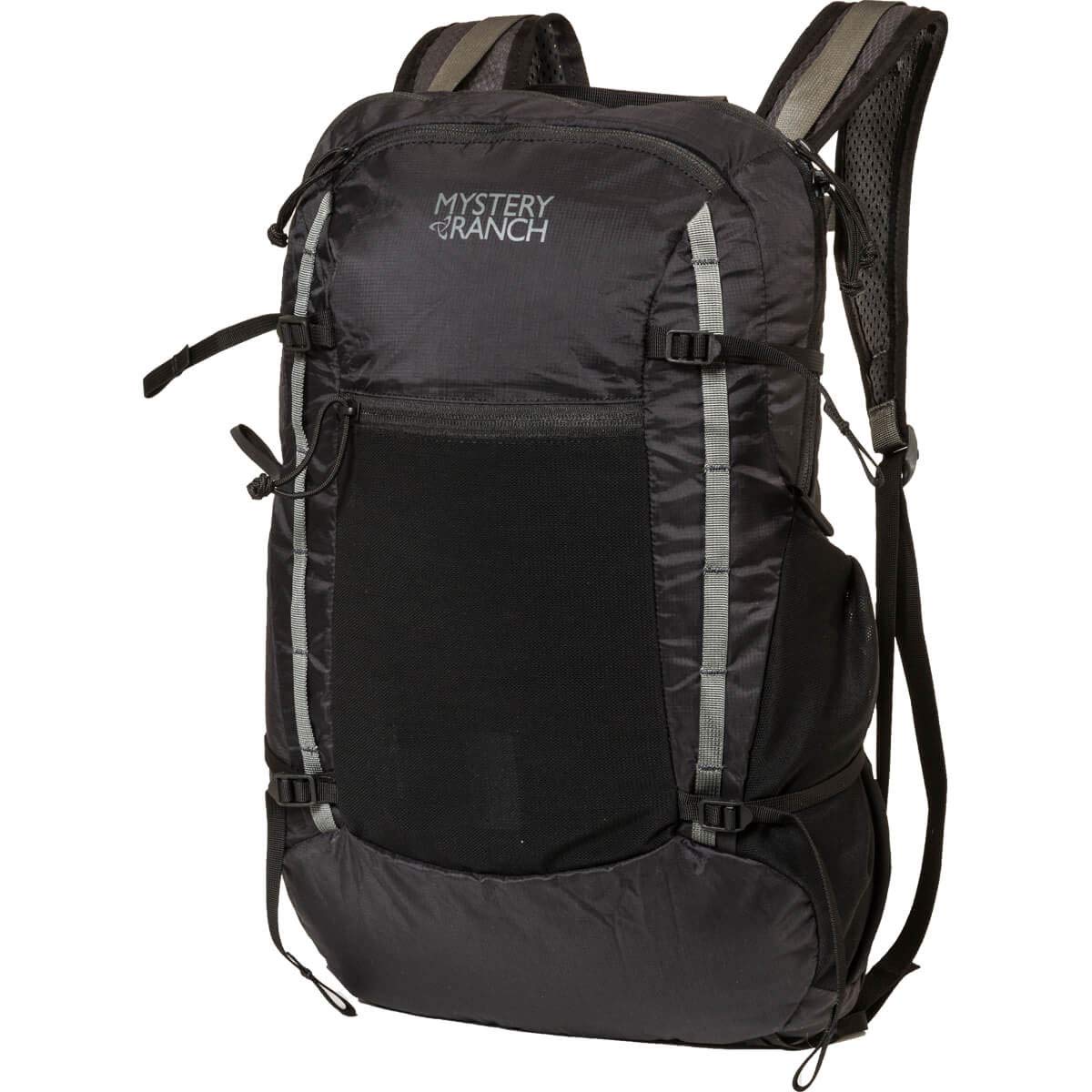 Mystery Ranch In & Out Backpack - Lightweight & Foldable Unisex Daypack for Hiking, Travel & Work - Black One Size - Perfect for Commuting, Outdoor Adventures & Daily Use