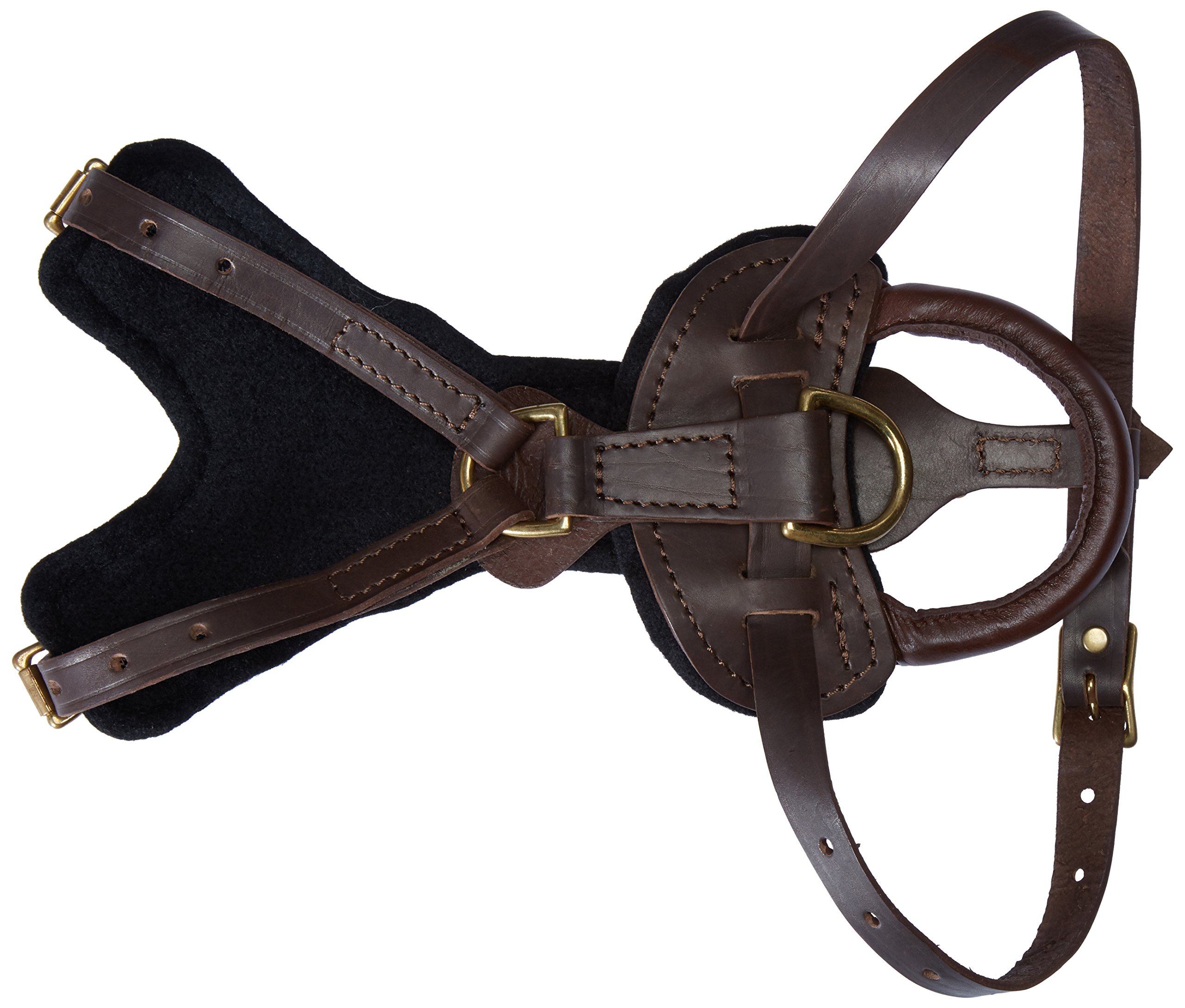 Viper Invader Multi-Function Leather Dog Harness - Adjustable Pet Vest for Walking, Training & Outdoor Adventures (Small to XXL)