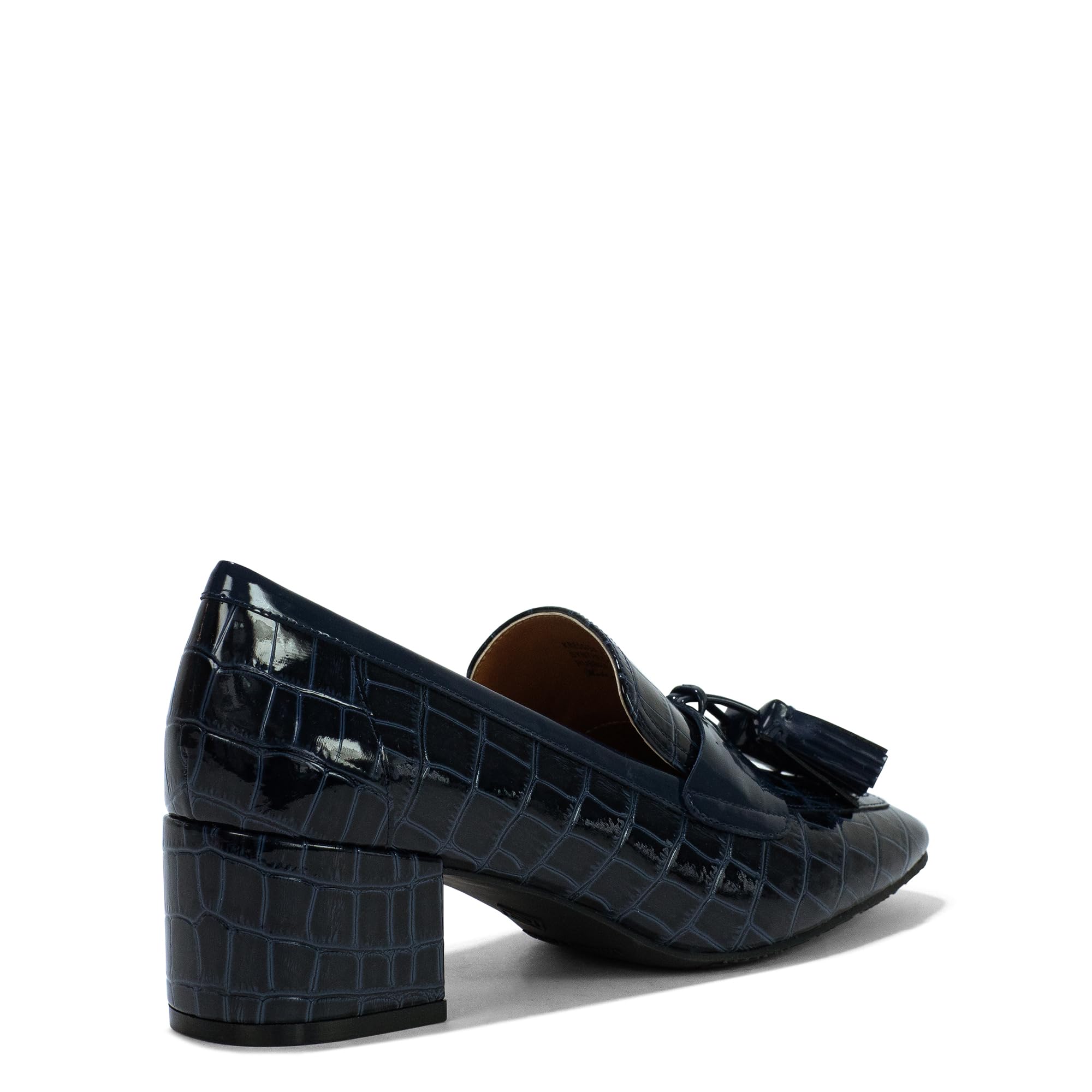 Donald Pliner Women's Kressida Dress Loafers - 2 Inch Block Heel Slip-On Shoes for Women | Comfortable Work Shoes & Stylish Office Loafers for Business Casual Outfits