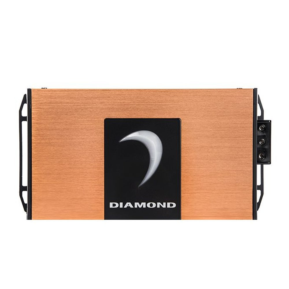 Diamond Audio MICRO1V2 500W RMS Monoblock Class D Car Amplifier - High Power Full Range Micro Amplifier (Certified Refurbished) | Perfect for Car Audio Systems, Bass Boost & Subwoofer Installation