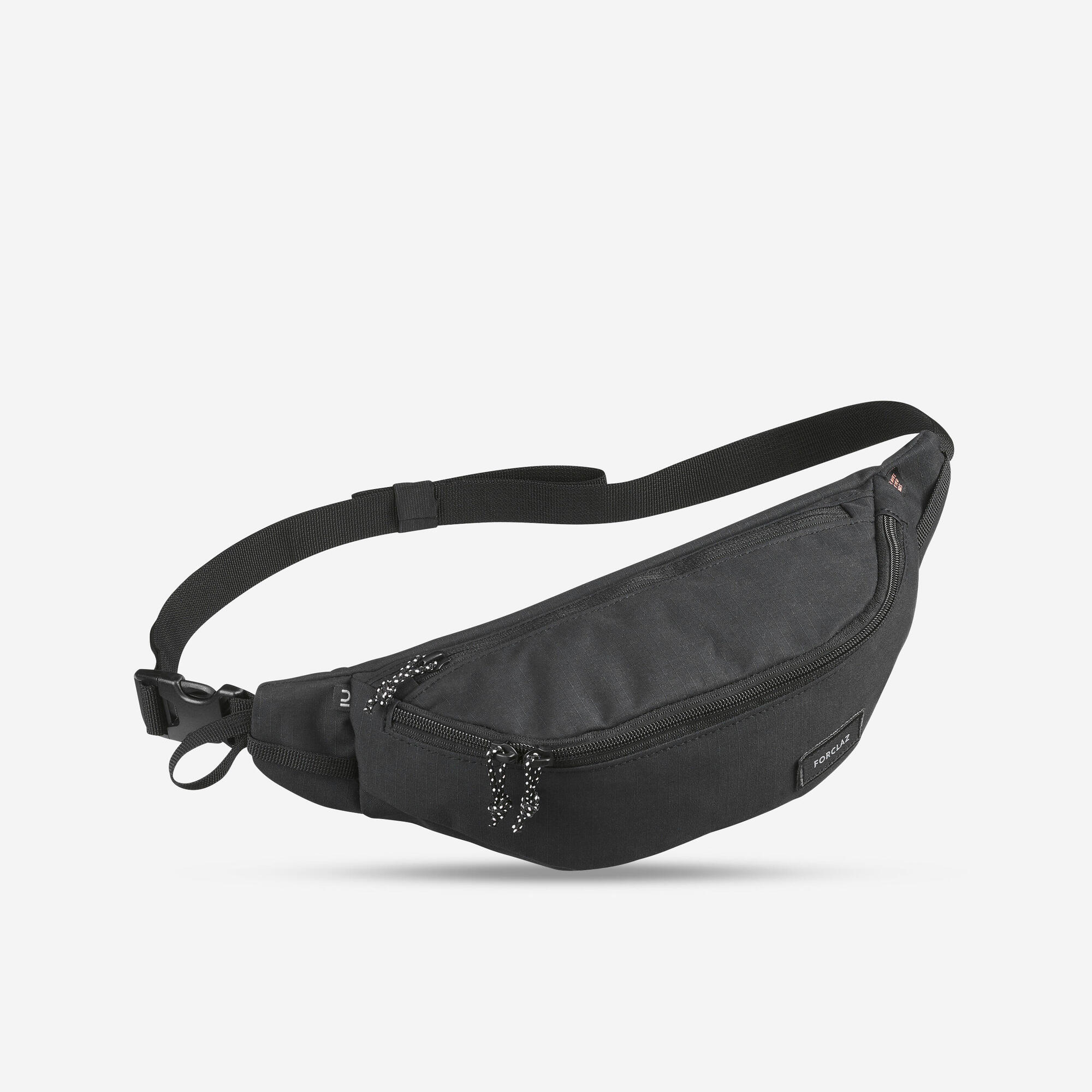 Forclaz Travel 2 L Belt Bag - Lightweight Waist Pack for Hiking, Running & Travel - Hands-Free Storage for Essentials - Perfect for Outdoor Adventures & Daily Commutes