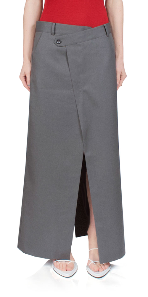 Deconstructed Waist Maxi Skirt for Women - Boho Flowy Long Skirt with Elastic Waistband | Perfect for Beach, Vacation & Summer Outfits