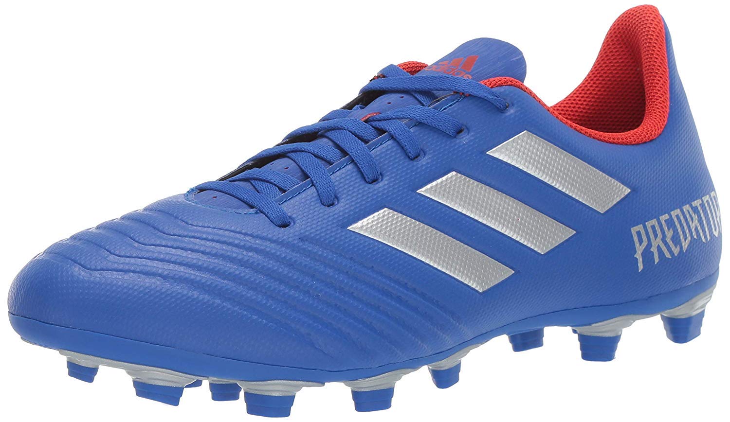 Adidas Predator 19.4 Firm Ground Soccer Cleats for Men - Lightweight Football Shoes with Enhanced Grip for Outdoor Matches & Training