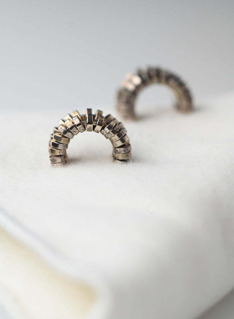 Bottega Veneta Silver Earrings for Women - Elegant & Minimalist Hoop Earrings | Perfect for Parties, Weddings & Everyday Wear