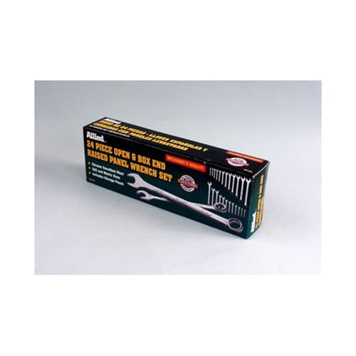 Allied 68104 24-Piece SAE & Metric Combination Wrench Set (1/4