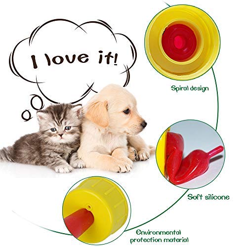 10-Pack Lamb Rubber Pacifier Nipples for Feeding Sheep, Goats, Lambs & Puppies - Durable Milk Drink Bottle Teats for Livestock and Pet Care - Ideal for Farm, Ranch, and Home Animal Feeding