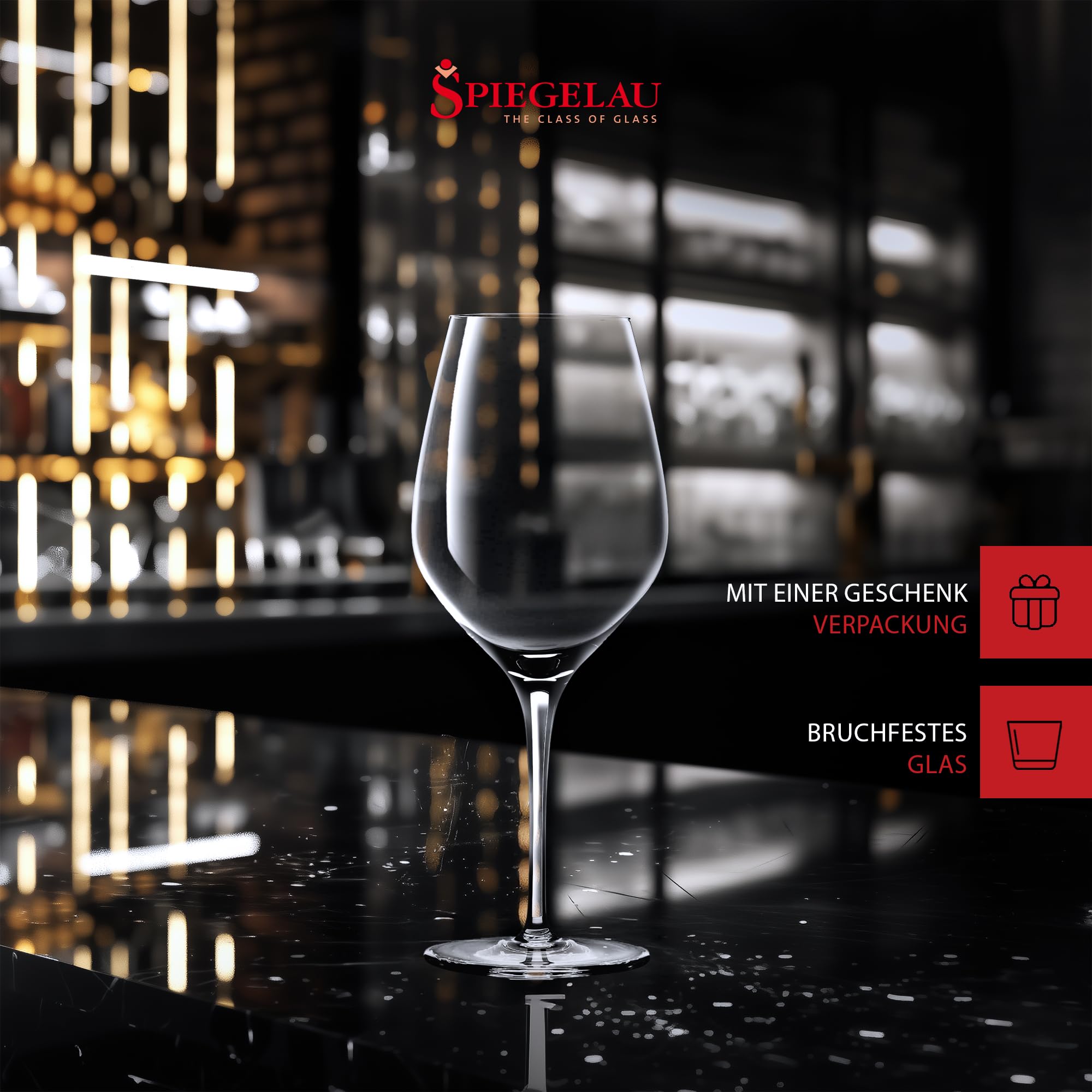 Spiegelau Authentis Small White Wine Glasses - Set of 4 Crystal Clear 360ml Wine Glasses for Chardonnay, Sauvignon Blanc & Riesling - Perfect for Dinner Parties, Wine Tasting & Gifts