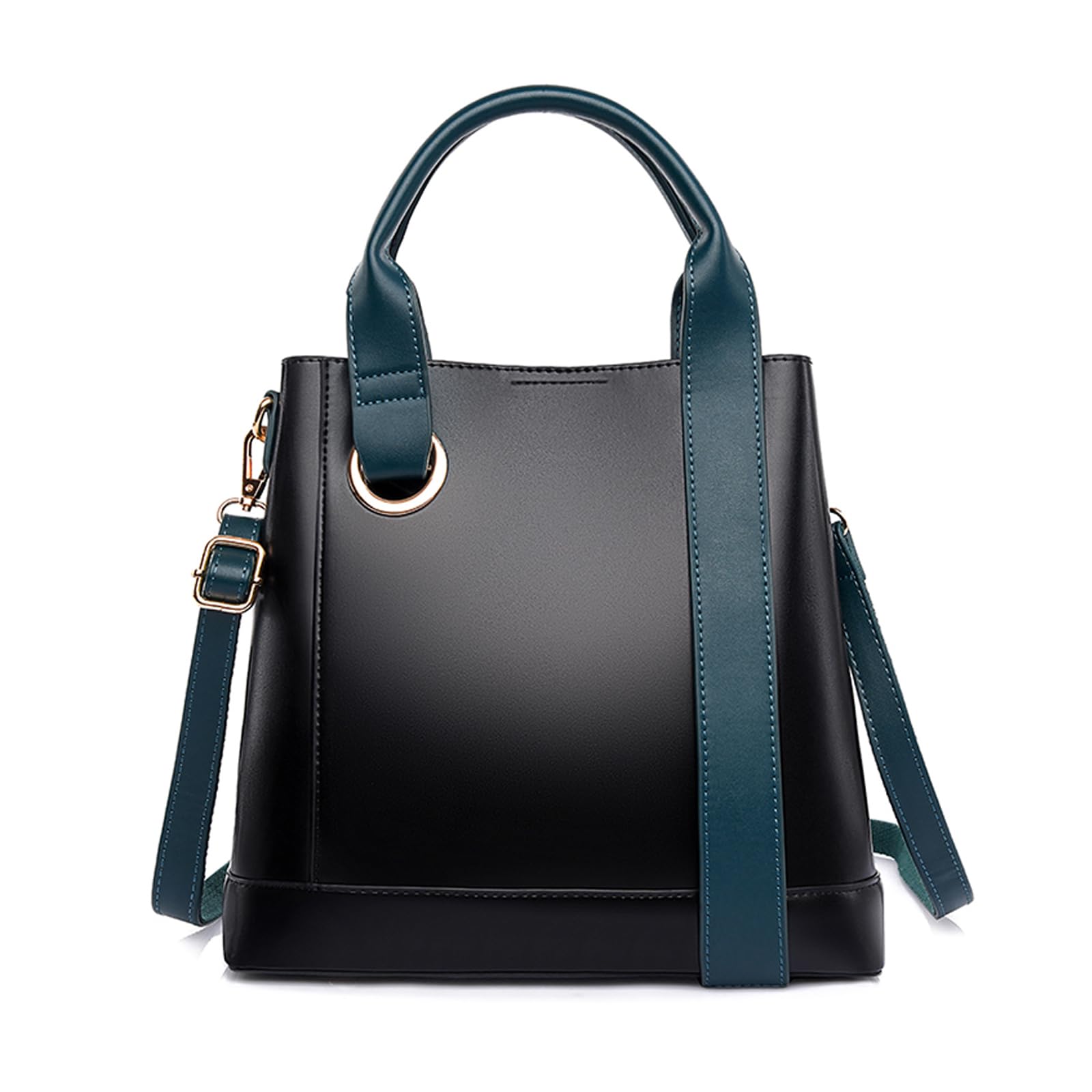Luxury Vegan Leather Tote Bag for Women - Large Crossbody Handbag Purse - Designer Women's Bags for Work, Travel & Everyday Use