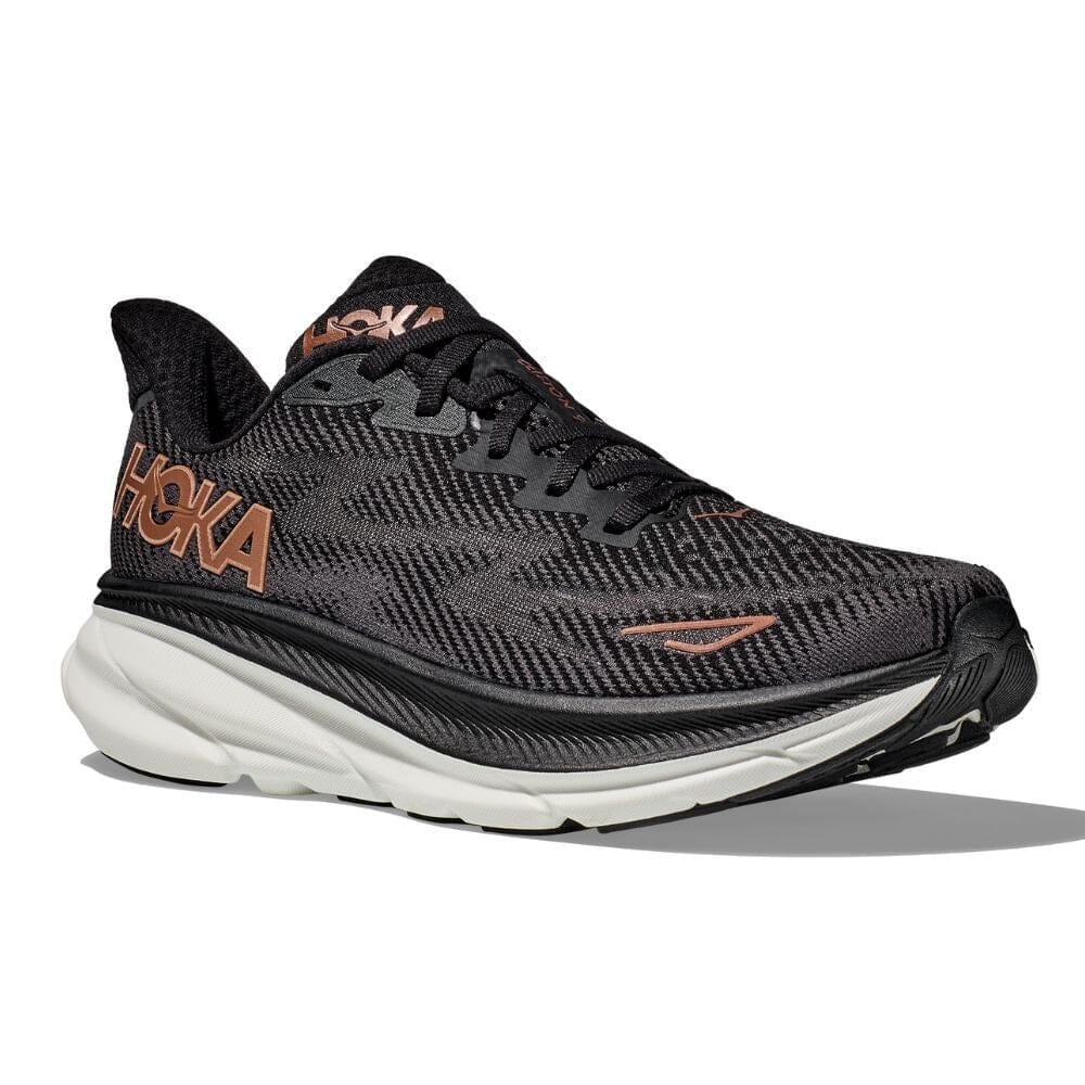 Hoka Women's Clifton 9 Wide Running Shoes - Lightweight Cushioned Sneakers for Road Running, Jogging & Walking - Comfortable Athletic Shoes for Women with Arch Support