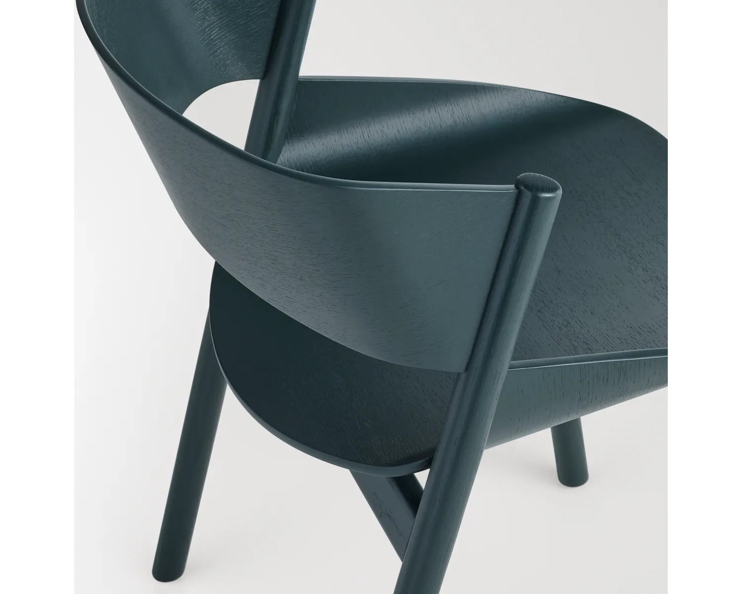 Modern Port Dining Chair - Sturdy Wooden Kitchen Chair for Home & Restaurant Use - Perfect for Dining Room, Kitchen, and Outdoor Entertaining