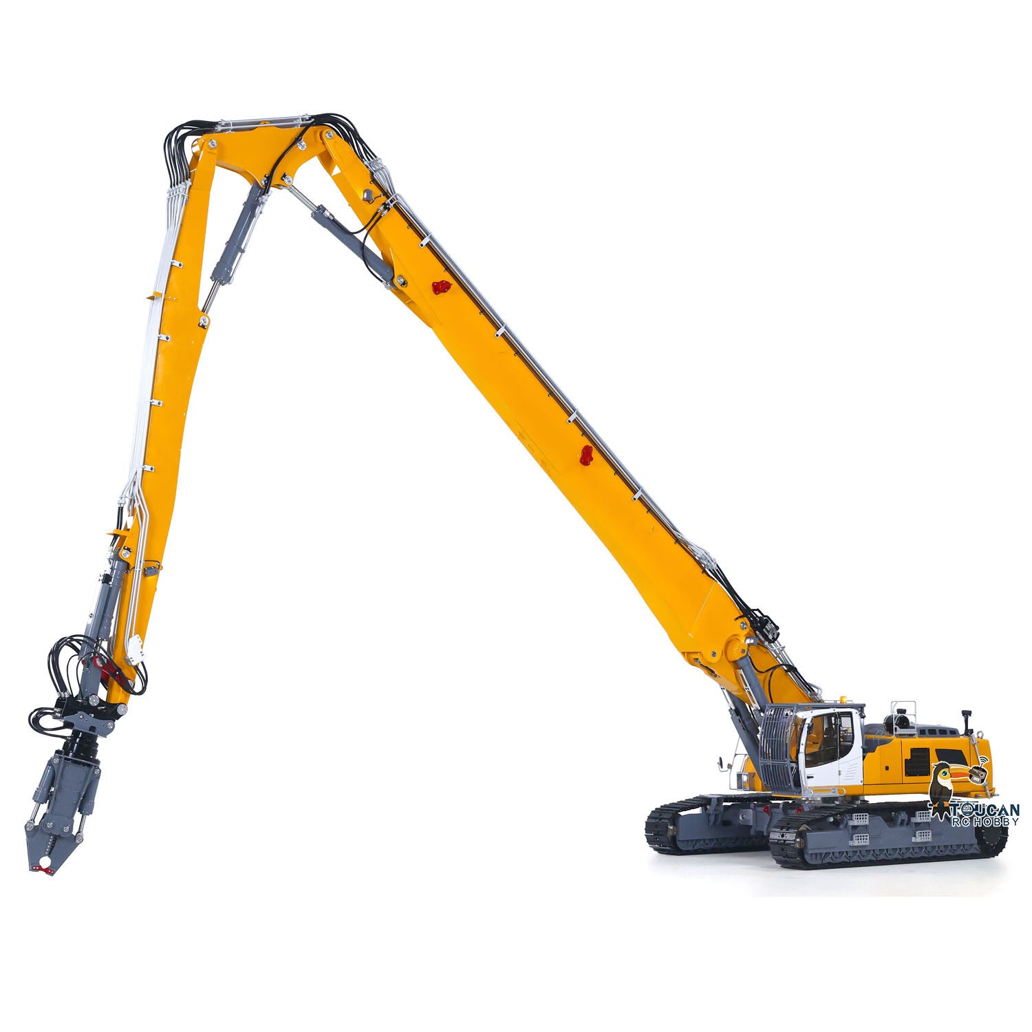 1/14 Scale LESU Aoue LR960 RC Hydraulic Excavator - 13CH Valve, PNP Pump, Demolition Arm - Heavy Duty Remote Control Construction Toy for Adults & Kids - Perfect for Construction Simulation, STEM Learning & Collector's Display