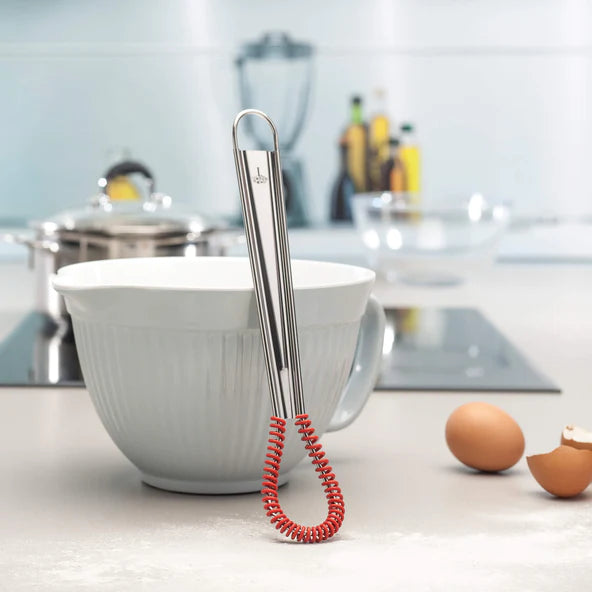 Premium Silicone Whisk - Medium Size, Heat-Resistant & Non-Scratch for Baking, Cooking, Mixing - Perfect for Kitchen, Cake Decorating & Egg Beating