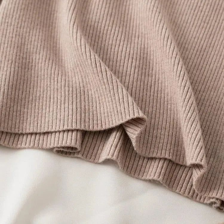 Square Neck Women's Knit Sweaters - Cozy & Stylish Pullovers for Fall & Winter Fashion | Perfect for Office, Casual Outings & Layering