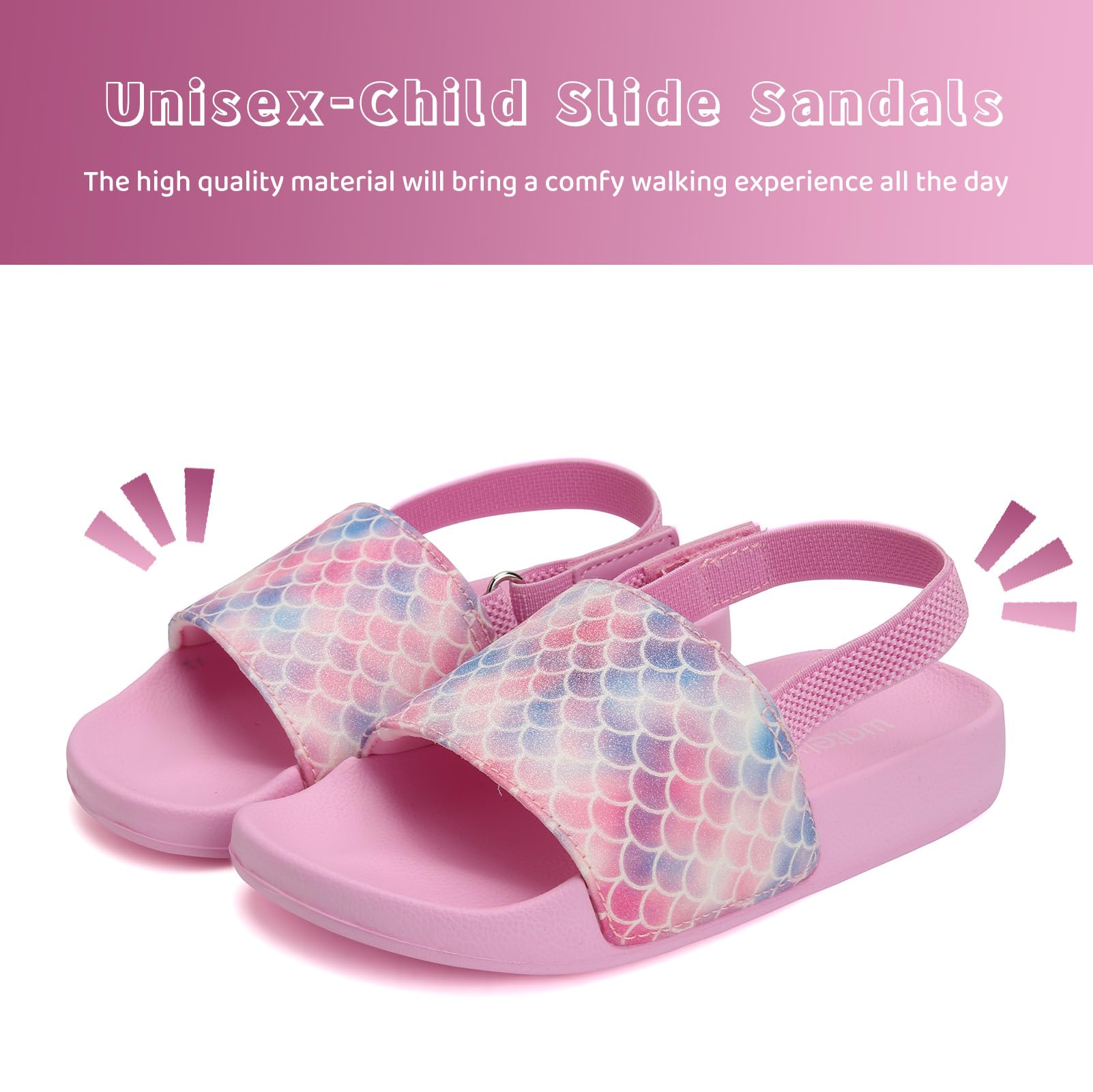 **WateLves Kids Water Shoes for Toddler Boys & Girls - Non-Slip Swim Sandals for Beach, Pool & Outdoor Play - Comfortable Casual Slippers for Summer Activities**