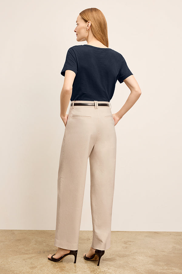 Arlo Breeze Pant - Soft Cotton Viscose Blend Women's Casual Pants in Natural Color | Perfect for Yoga, Lounge & Summer Outfits
