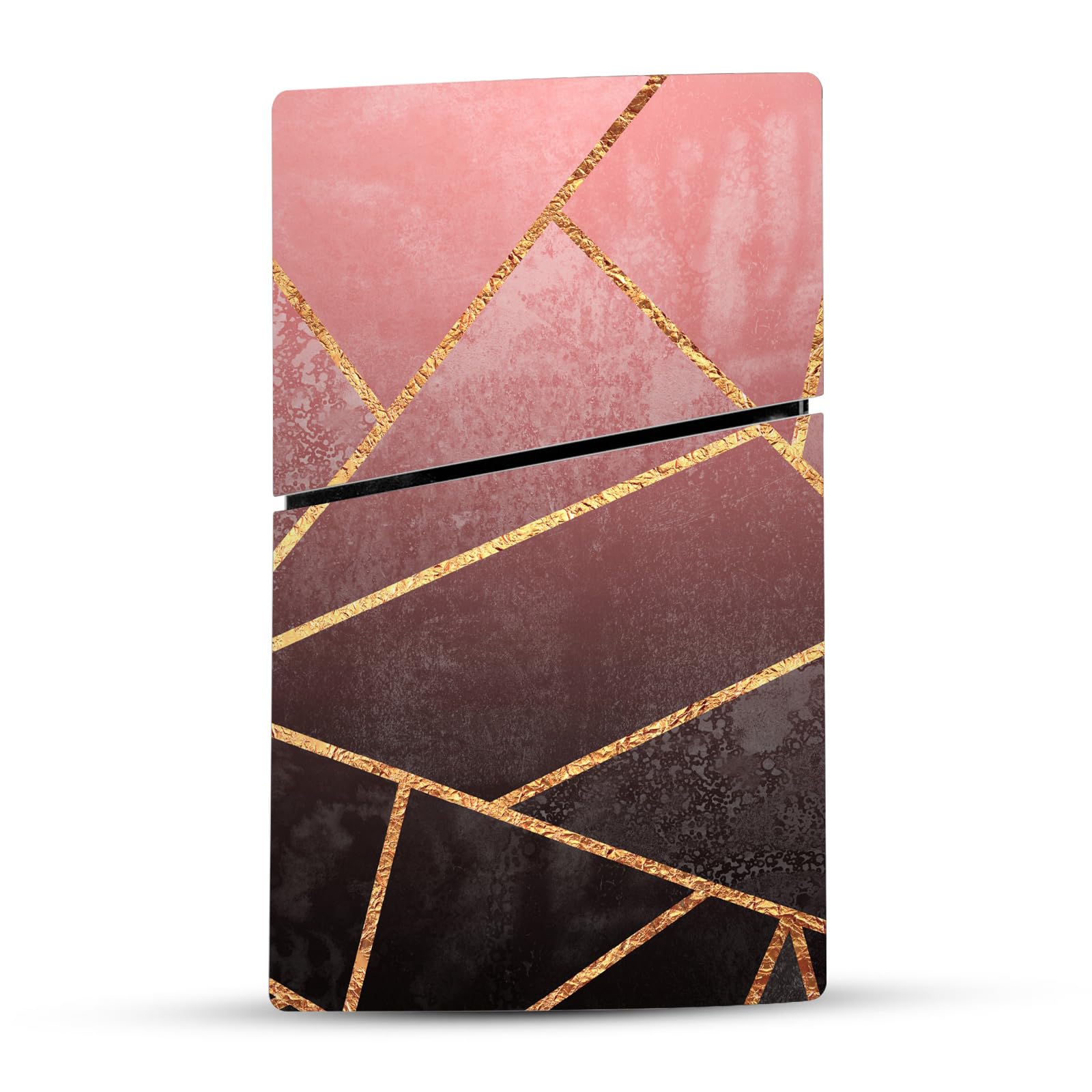 Official Elisabeth Fredriksson Pink & Black Art Vinyl Gaming Skin Sticker for Sony PlayStation 5 PS5 Slim/PRO Digital Edition Console - Durable Protection & Custom Design for Gamers