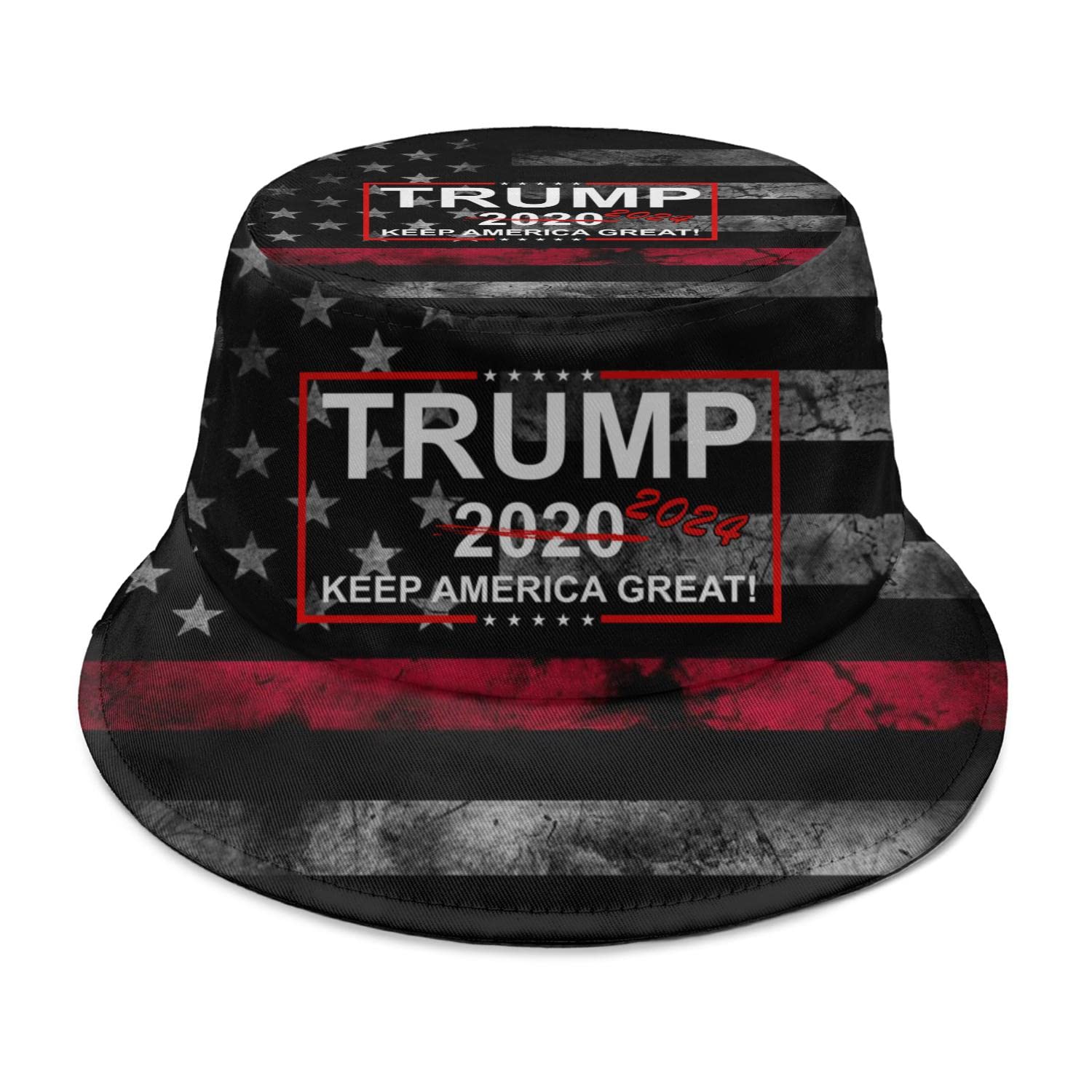 Trump 2024 MAGA Bucket Hats for Women & Men - Cotton Sun Hats for Fishing, Cycling & Outdoor Activities | Make America Great Again Baseball Caps for Patriotic Supporters