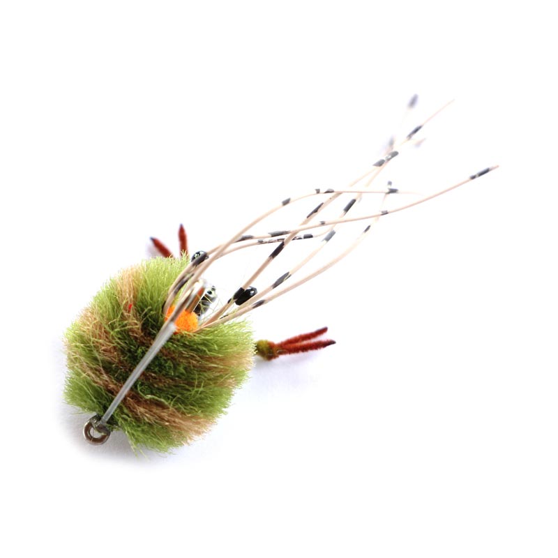 Fulling Mill Gumby Crab Fly - Premium Saltwater Fishing Lure for Trout & Bass - Perfect for Fly Fishing & Saltwater Angling Adventures