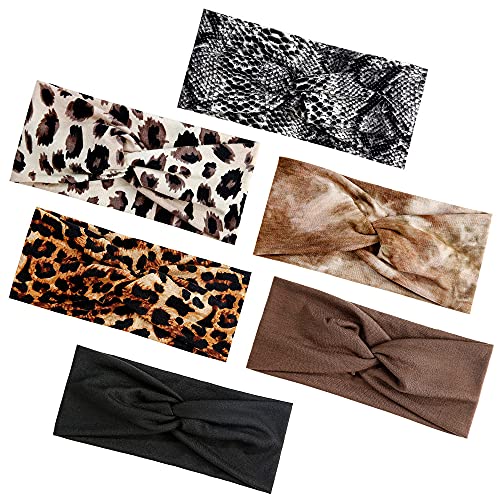 Kervaky Women's Headbands - Soft Stretchy Hair Bands for Workout, Yoga, Running & Sports - Non-Slip Sweatband Headwraps for Women (A5) - Perfect for Gym, Tennis, Hiking & Everyday Wear