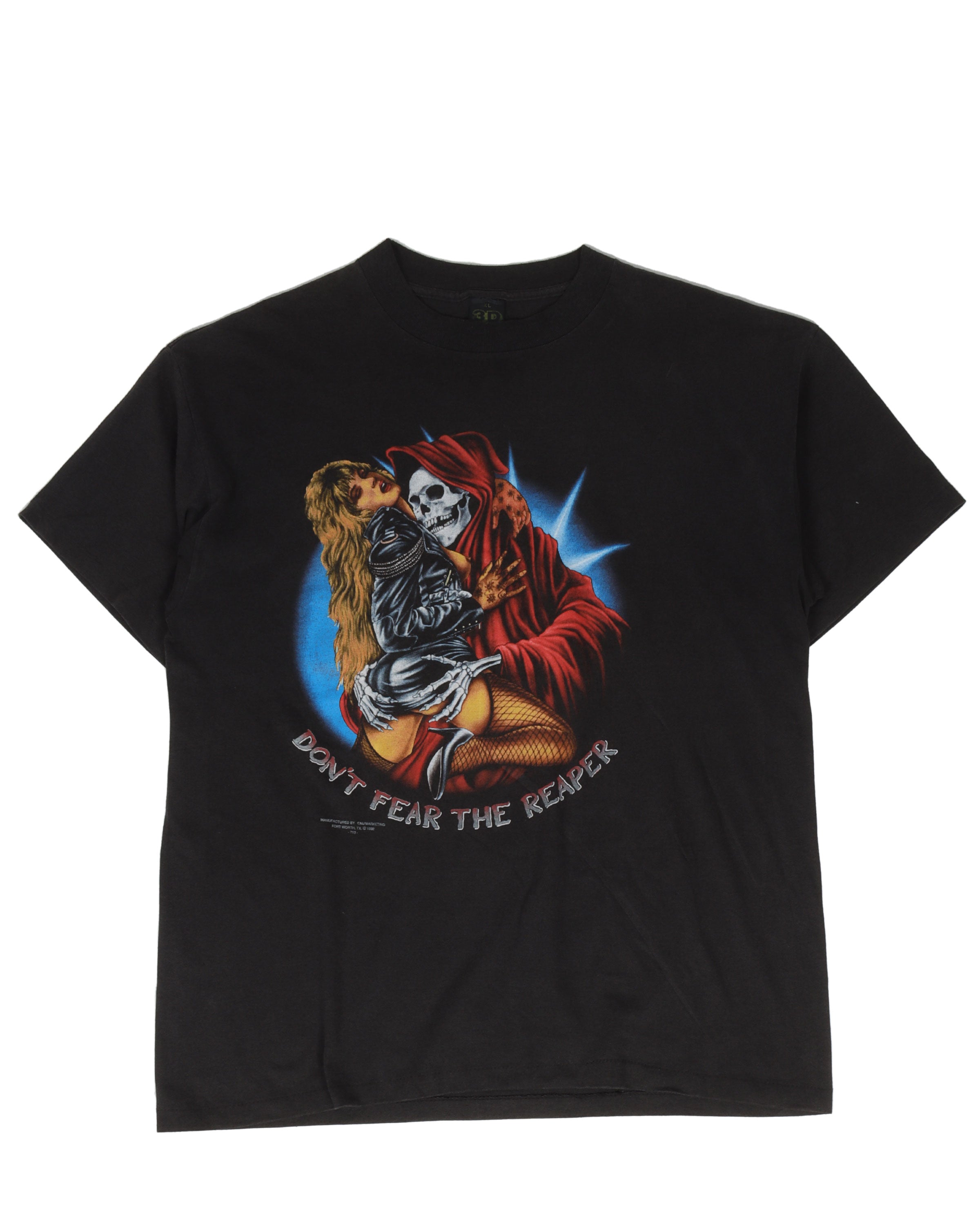 Don't Fear The Reaper Graphic T-Shirt | Vintage Rock Band Tee | Soft Cotton Unisex Shirt for Concerts & Casual Wear
