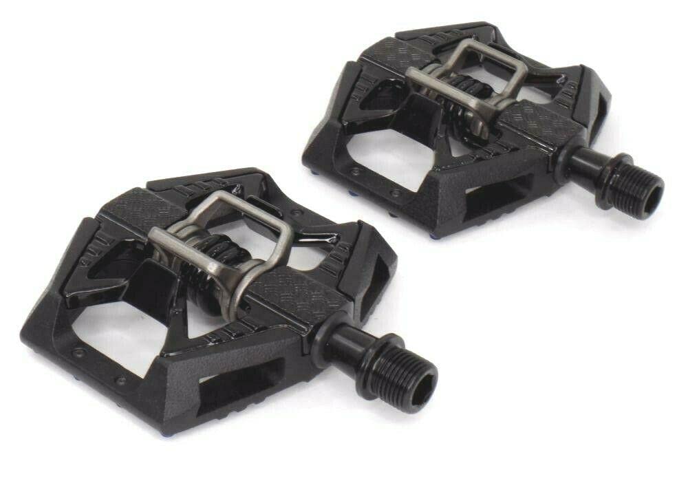 Crank Brothers Double Shot 3 Bike Pedals - Durable MTB/BMX Flat Pedals for Mountain Biking & Cycling - Ideal for Trail Riding, Commuting & Urban Cycling