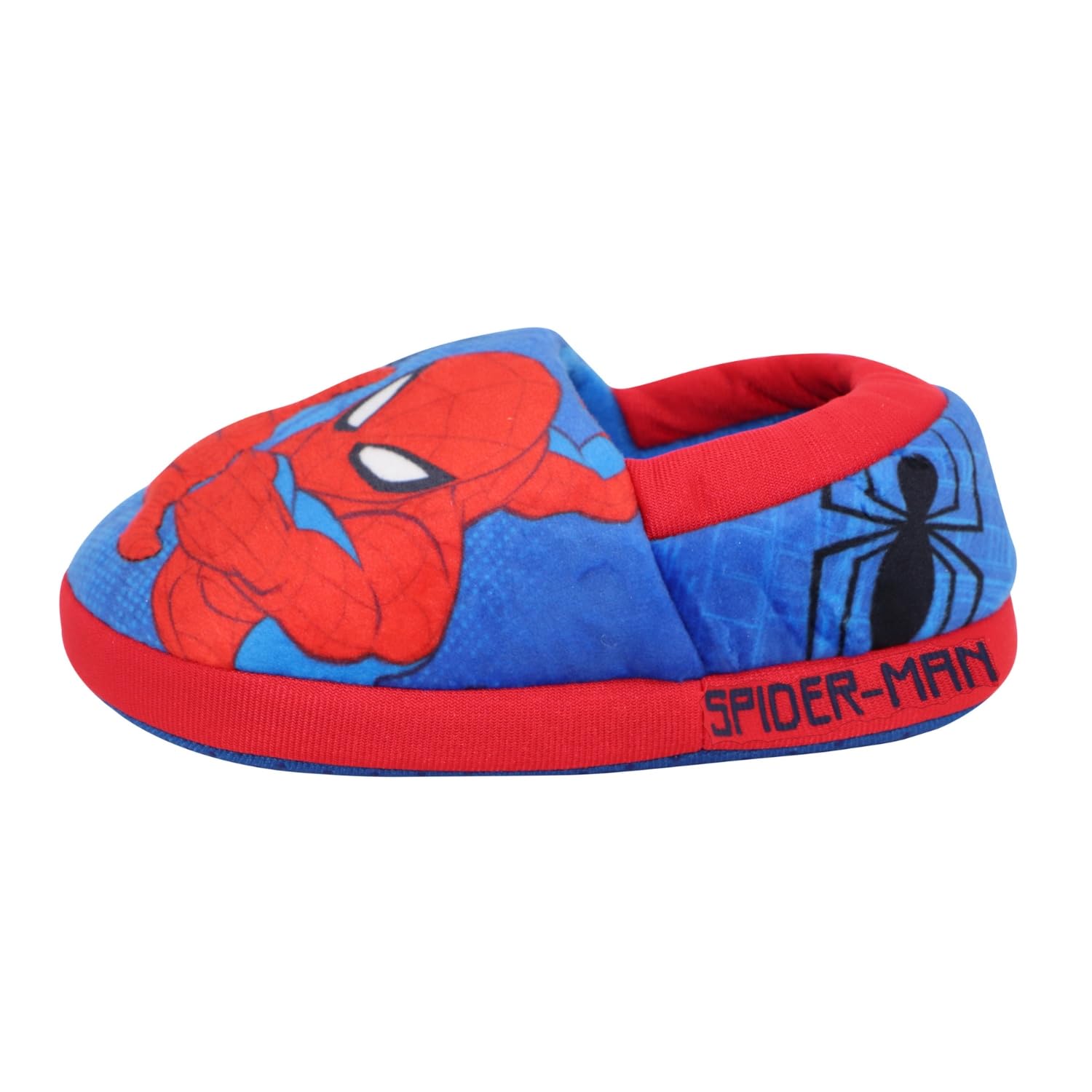 Spider-Man™ Kids' Slippers - Red Superhero House Shoes for Toddlers & Little Boys (Size 11-12, XL) | Perfect for Indoor Play, Cosplay & Marvel-Themed Birthday Parties