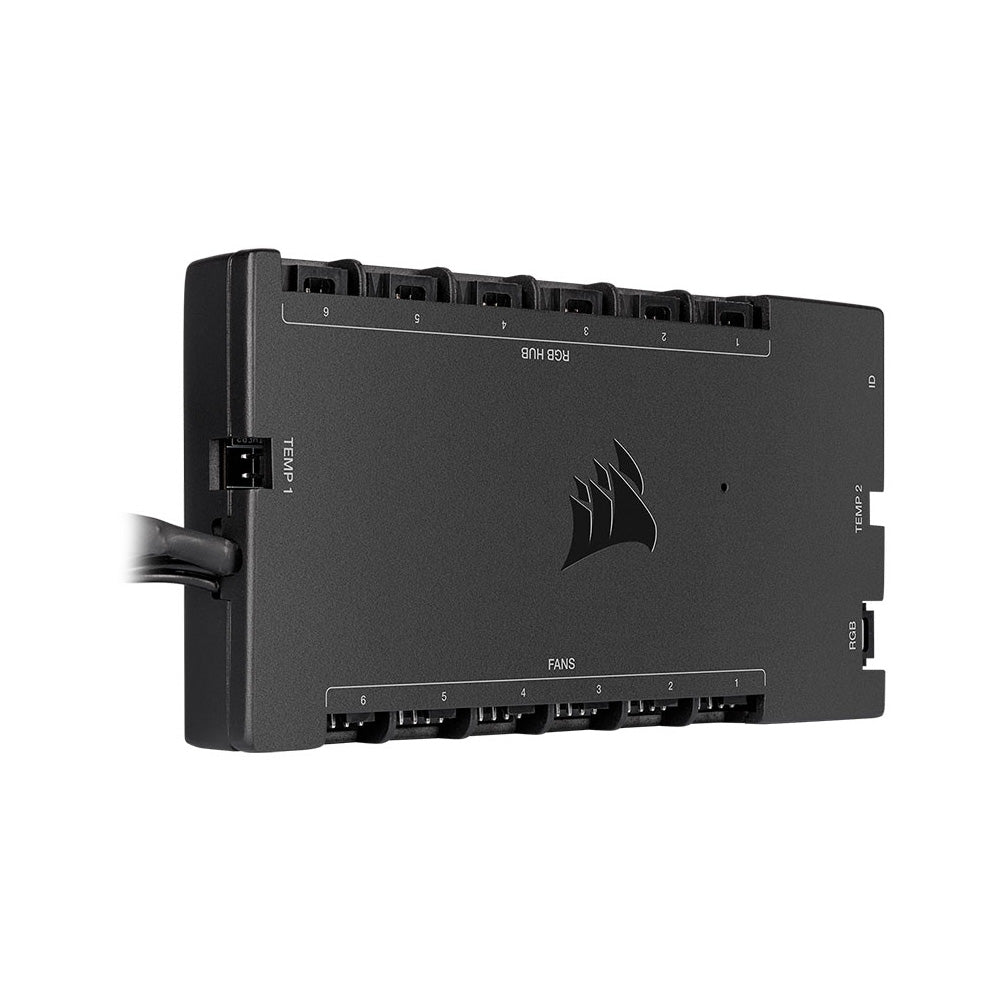Corsair iCUE Commander CORE XT - Smart Digital Fan Speed & RGB Lighting Controller for PC Cooling - Perfect for Gaming Rigs & Custom PC Builds