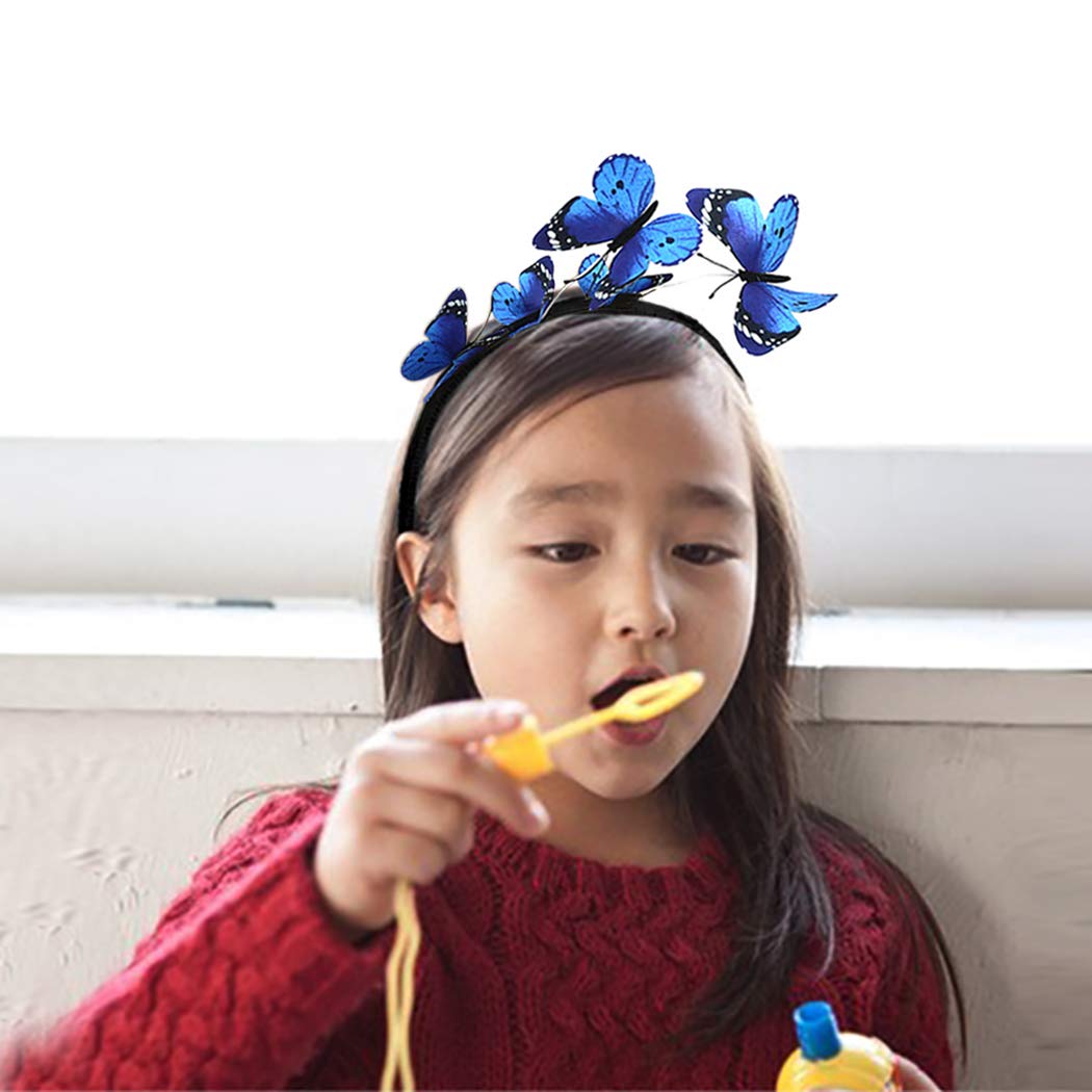 Aniwon Elegant Butterfly Headband for Women & Girls - Fashion Hair Accessories for Parties, Weddings, and Special Events - Perfect for Costumes, Photo Shoots, and Celebrations