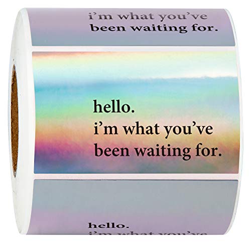 Waitting for - Silver(black Ink)
