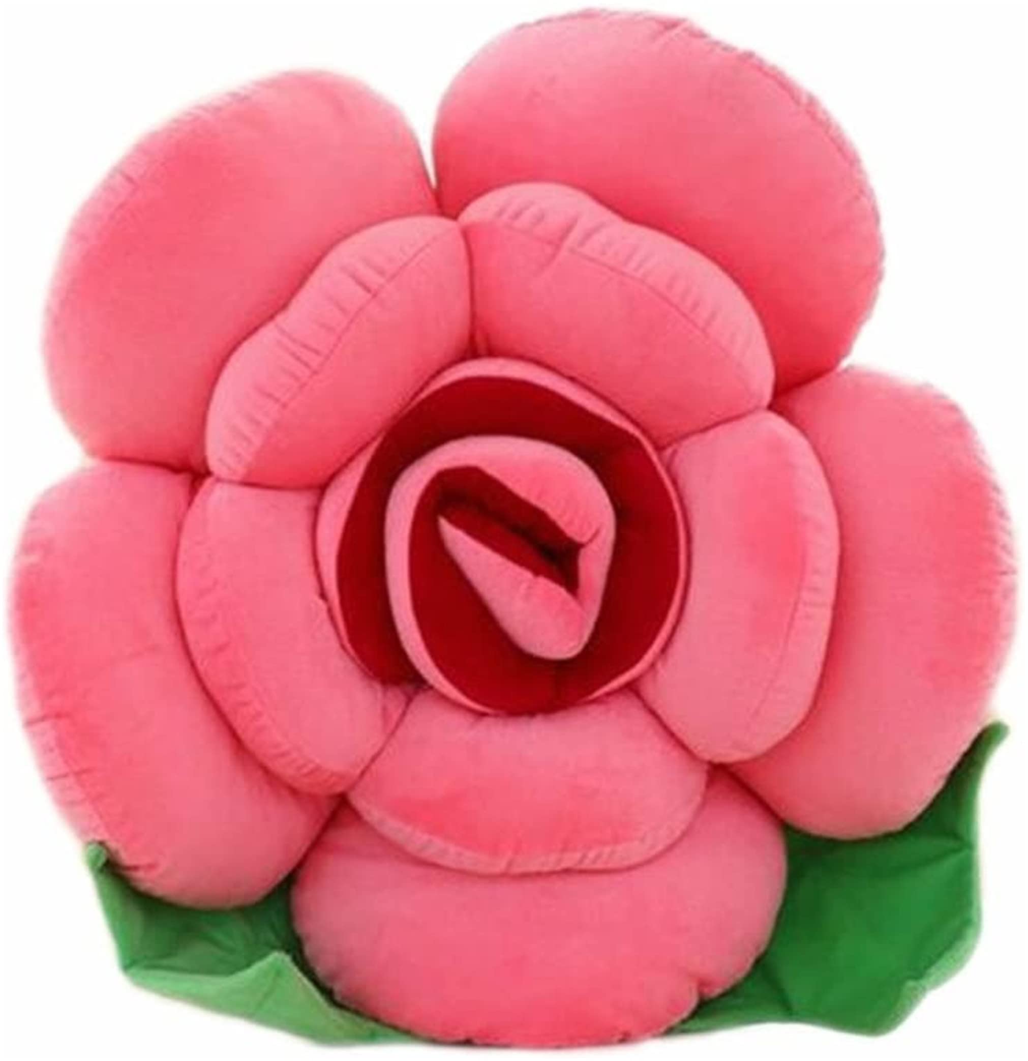 AZCHEN Floral Throw Pillow Cover - 27.6 Inch Decorative Cushion for Sofa, Bed, Patio Furniture - Watermelon Red Home Decor Accent Pillow for Living Room, Bedroom, Outdoor Use