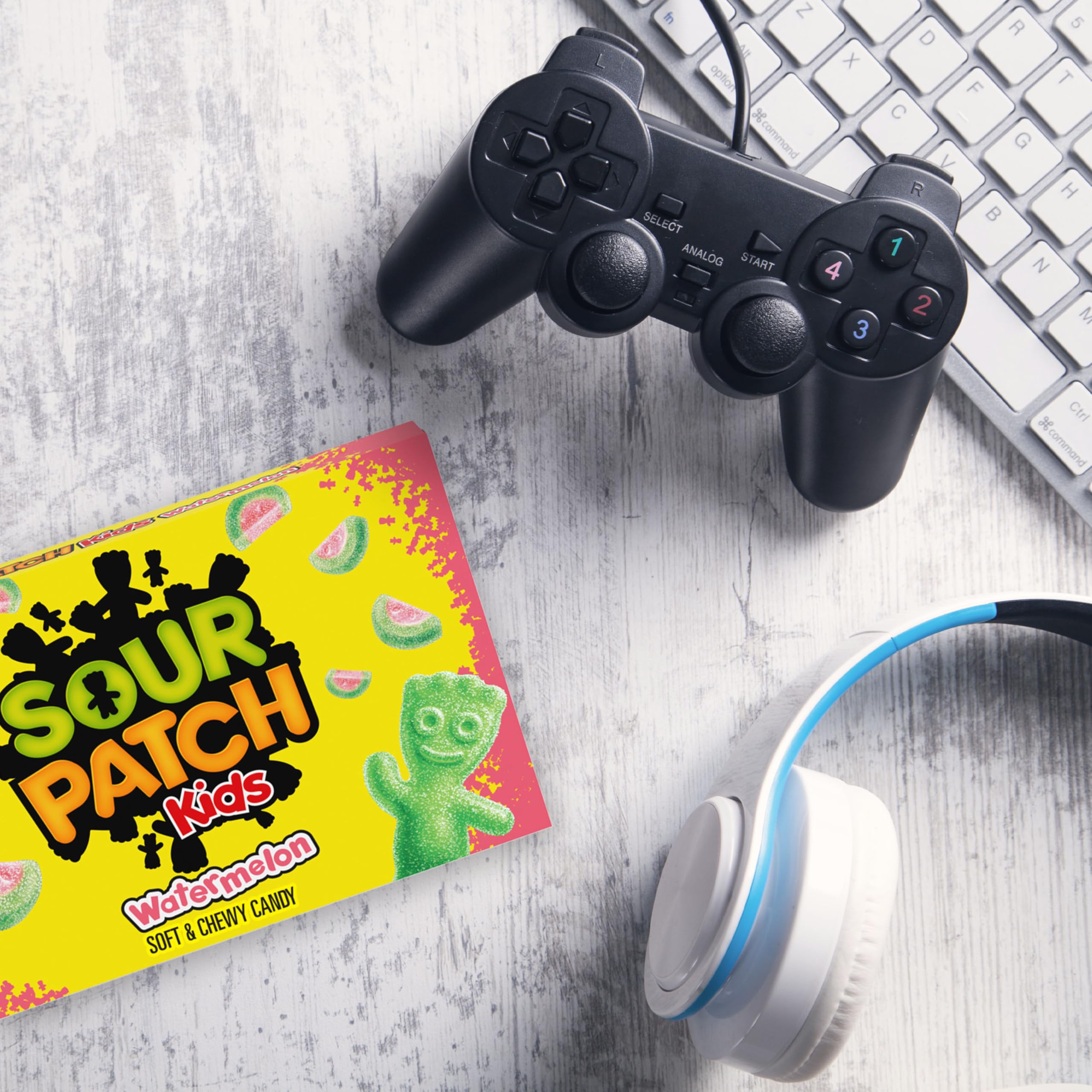 Sour Patch Kids & Swedish Fish Candy Variety Pack - 15 Movie Theater Boxes for Easter Gifting