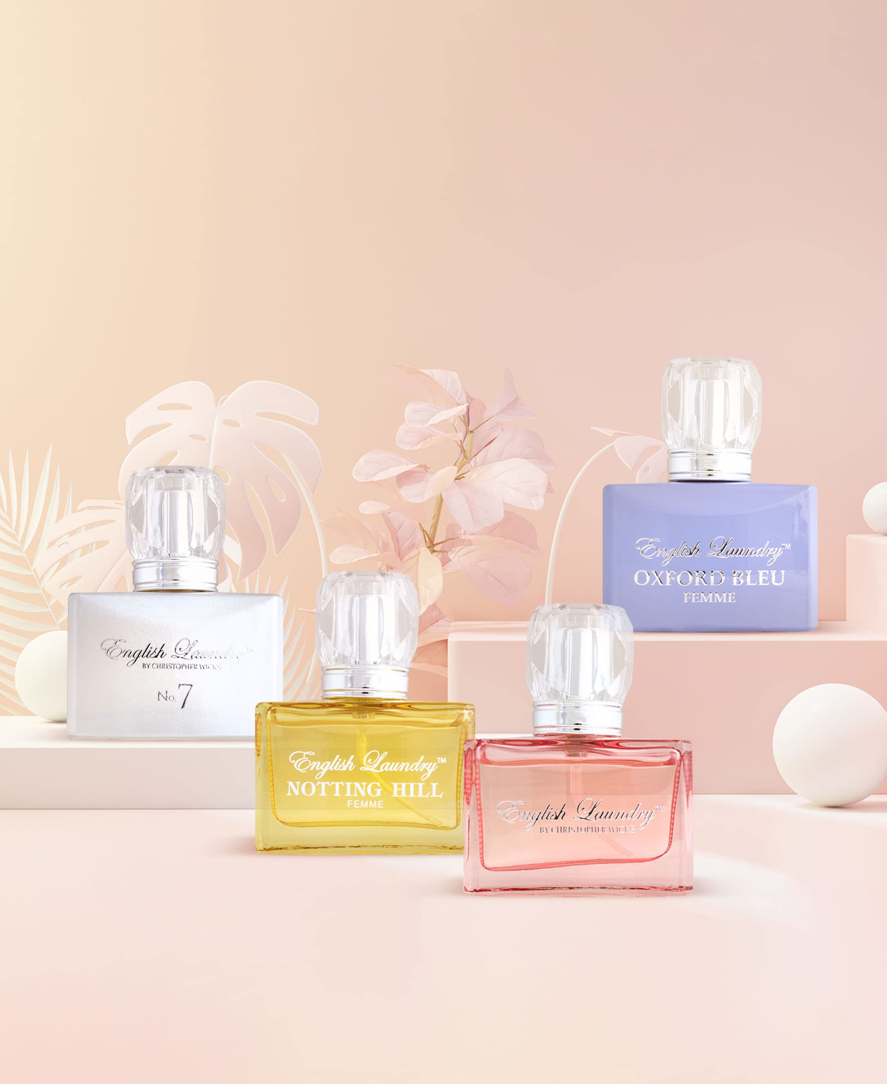 English Laundry Women's 4-Piece Coffret Gift Set - Luxurious Perfume & Body Lotion Collection for Her | Perfect for Birthday, Anniversary & Valentine's Day Gifts