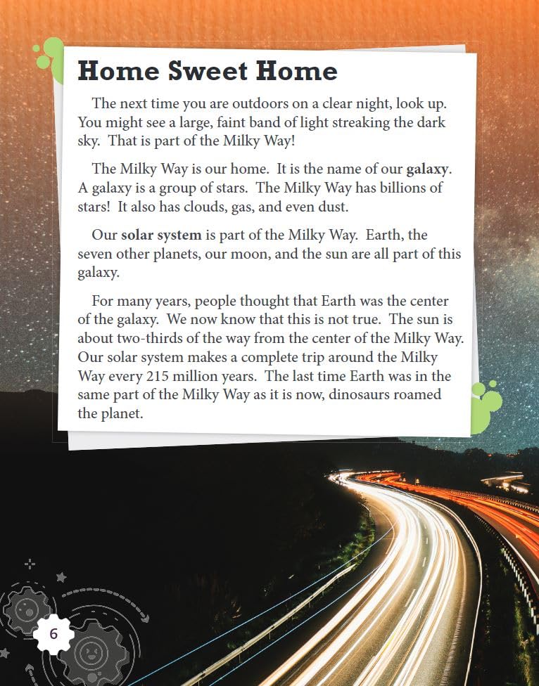 Mapping the Milky Way - Smithsonian Informational Text | Astronomy Book for Kids & Adults | Perfect for Science Classrooms & Home Learning