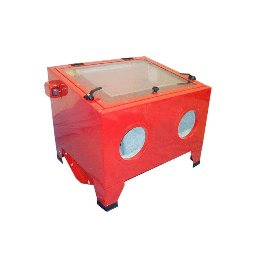 80PSI Abrasive Sand Blast Cabinet - Heavy Duty Sandblaster for Metal, Wood & Auto Restoration | Perfect for Rust Removal, Surface Prep & DIY Projects