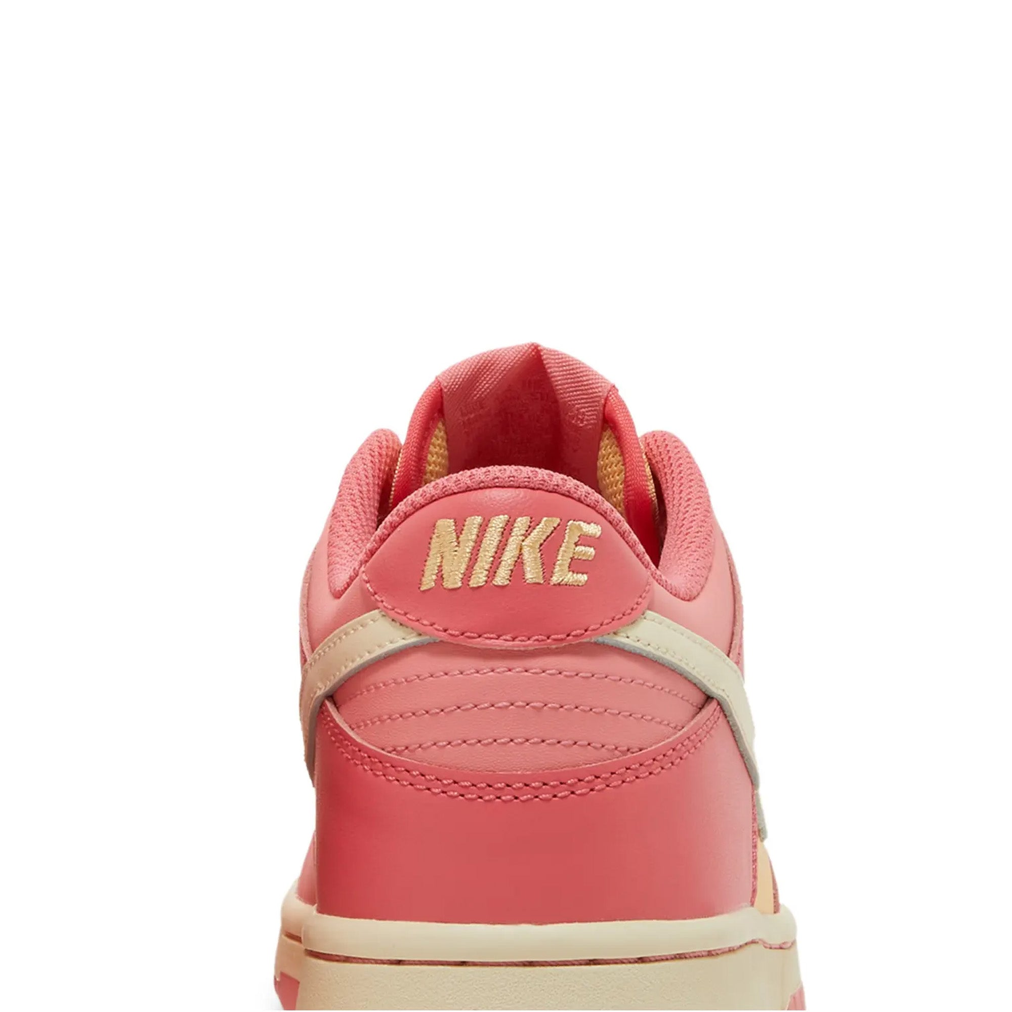 Nike Dunk Low 'Strawberry Peach Cream' GS Sneakers (2023) - Women's Retro Basketball Shoes for Casual Wear & Street Fashion