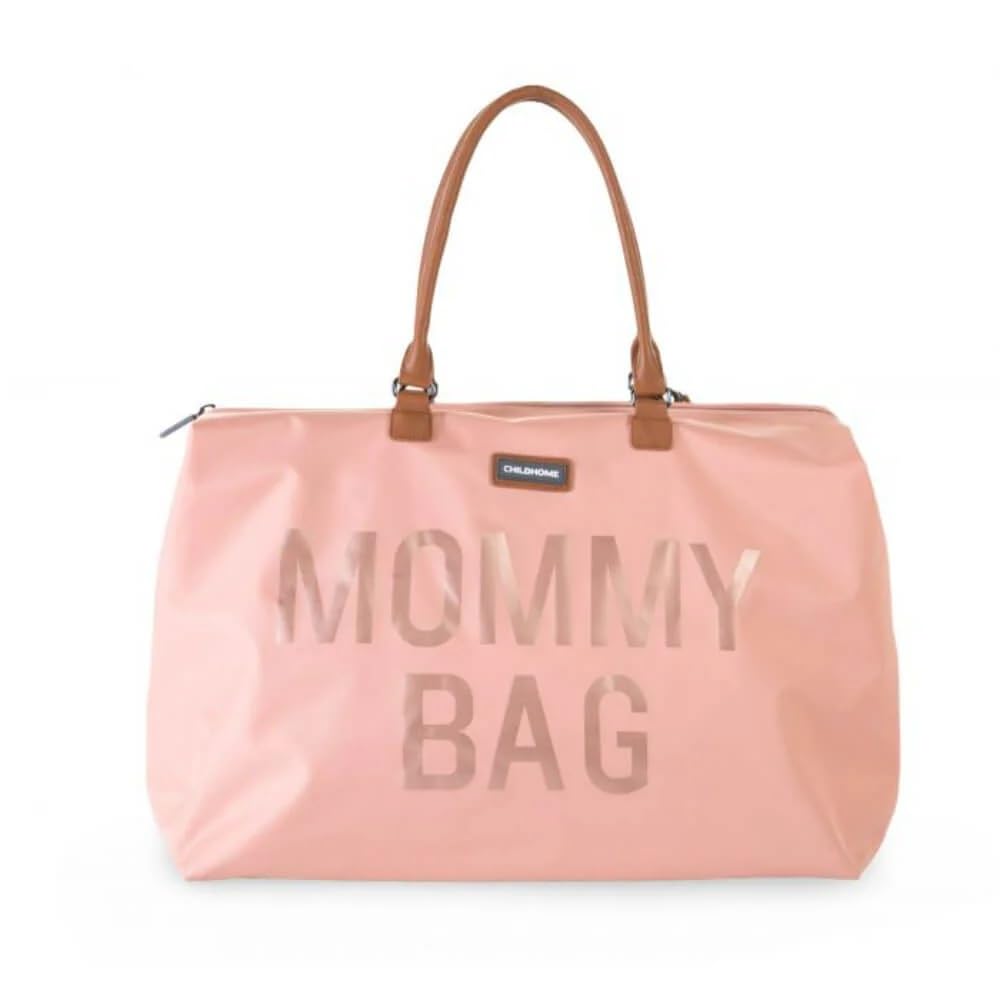 CHILDHOME Large Diaper Bag for Mom - Waterproof Travel Baby Bag with Changing Pad, Insulated Pockets & Adjustable Strap - Perfect for Maternity, Daycare & Family Outings