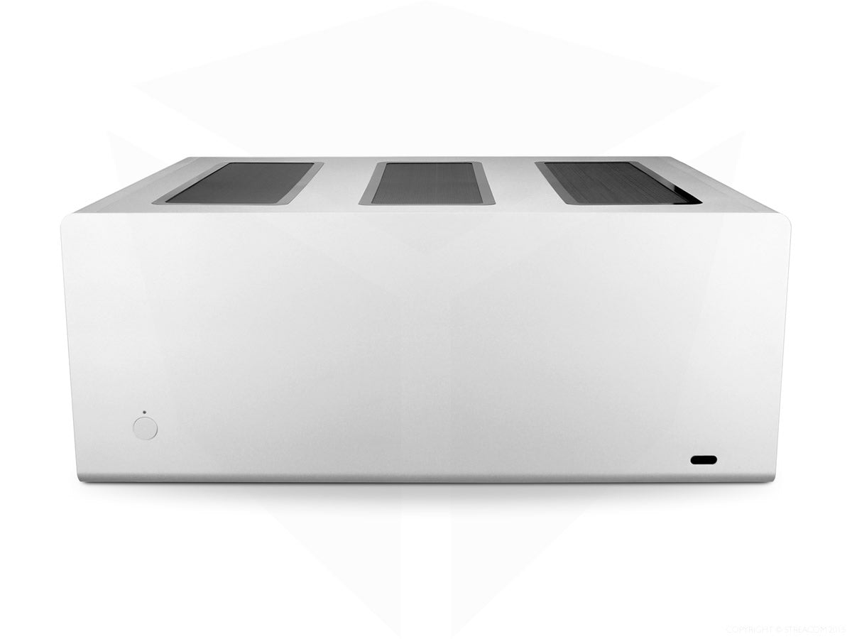 Streacom F12C Alpha Extruded Aluminum Mini-ITX PC Case - Compact & Durable Chassis for Home Theater, Gaming & Office Workstations