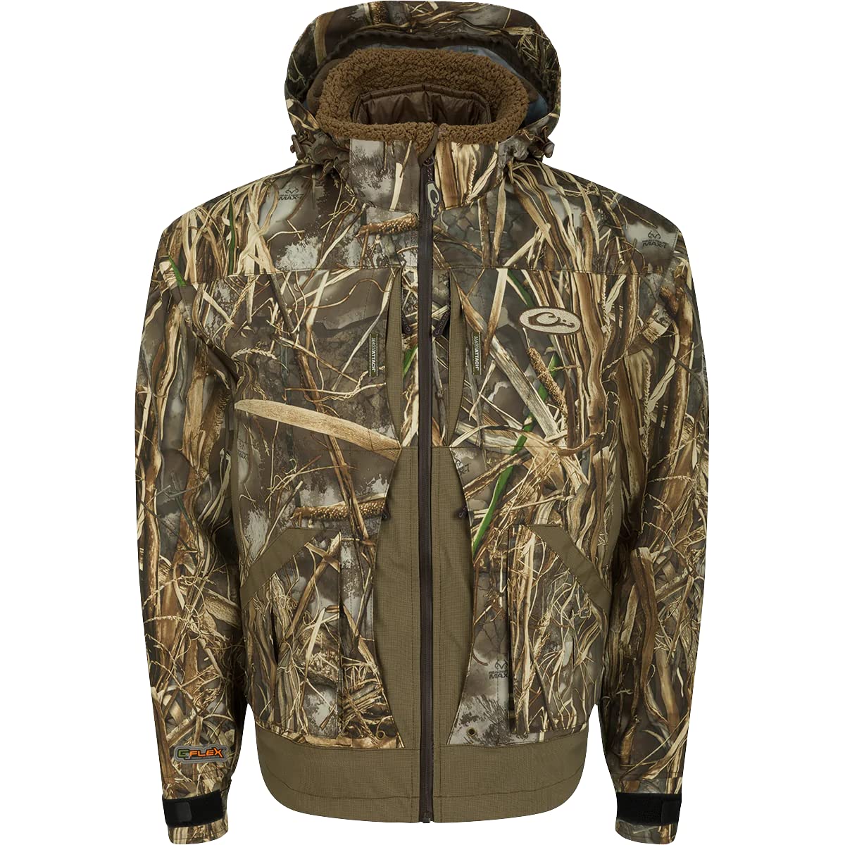Drake Waterfowl Men's G3 Flex 3-in-1 Waterproof Hunting Jacket - Lightweight Insulated Camo Coat for Cold Weather & Outdoor Adventures