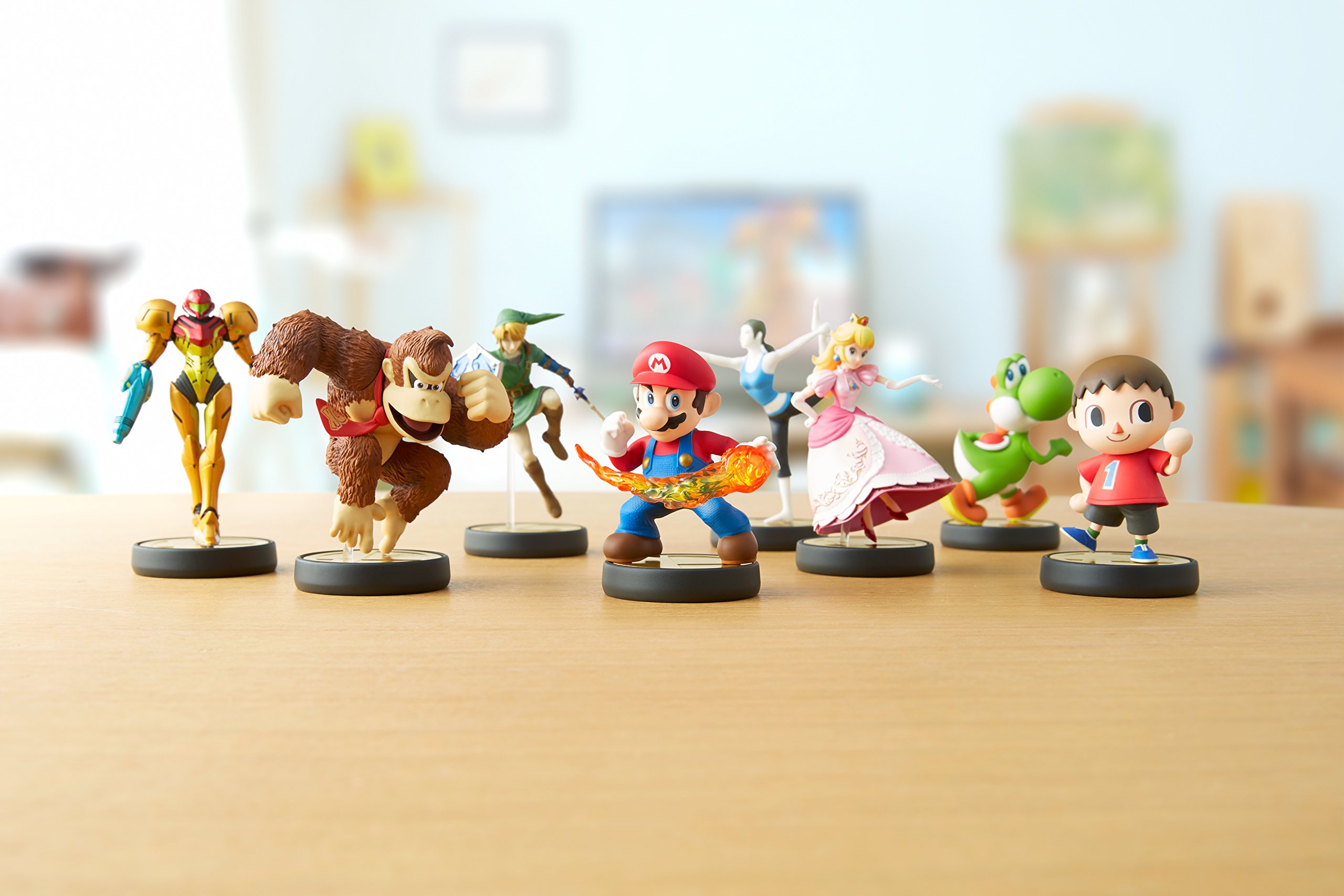 Nintendo Kirby amiibo Figure for Wii U & Switch - Collectible NFC Toy for Super Smash Bros & Kirby Games