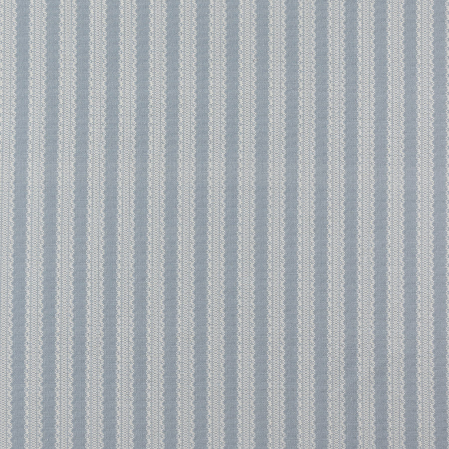 Torchon Stripe Linen Fabric - Premium Old Blue Linen Textile for Table Runners, Napkins & Home Decor