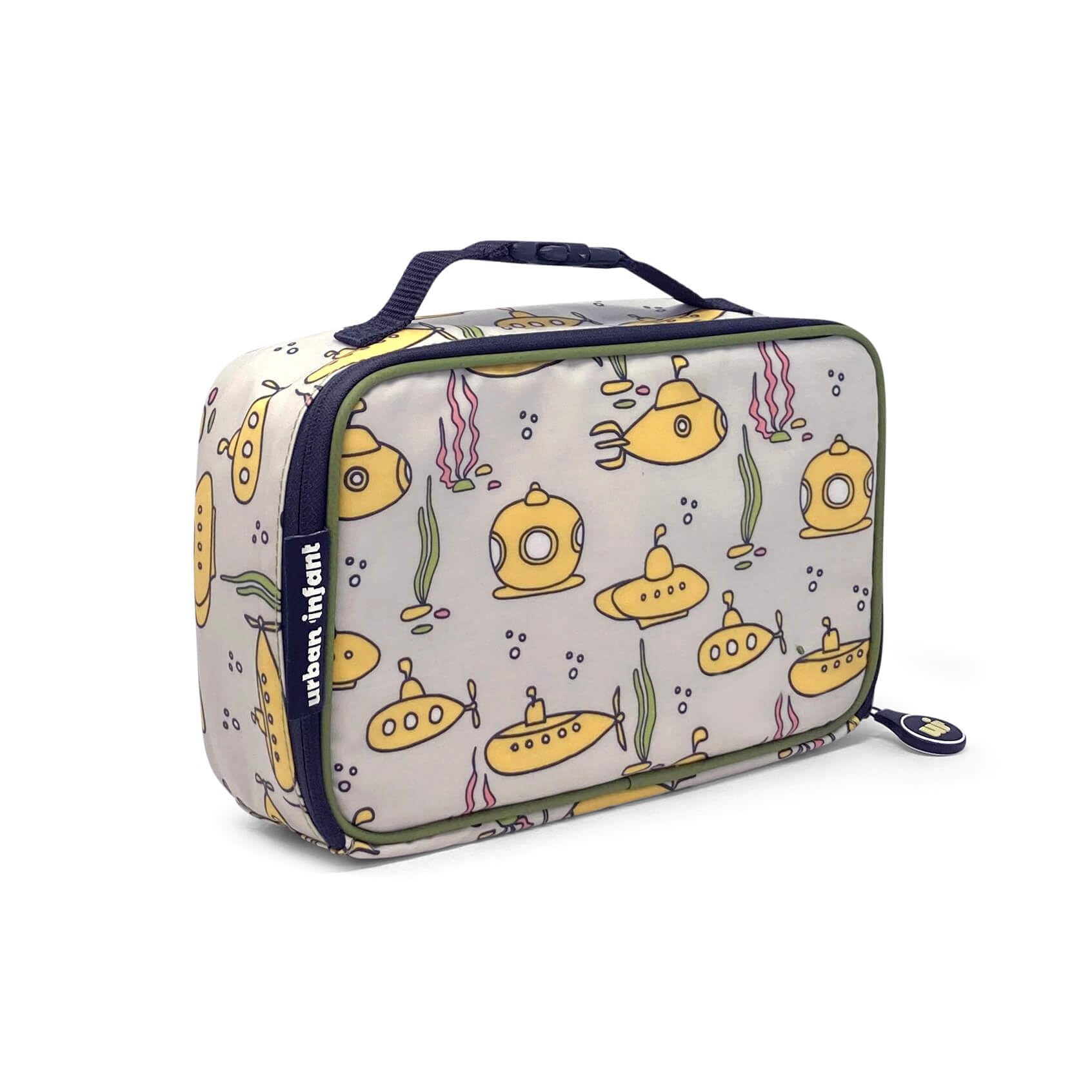 Urban Infant Yummie Insulated Kids Lunch Box for Toddler Boys & Girls - Bento Box Friendly Thermal Bag for Daycare, Preschool & Travel Snacks - Includes Allergy Alert Cards - Perfect for School, Picnics & Family Outings