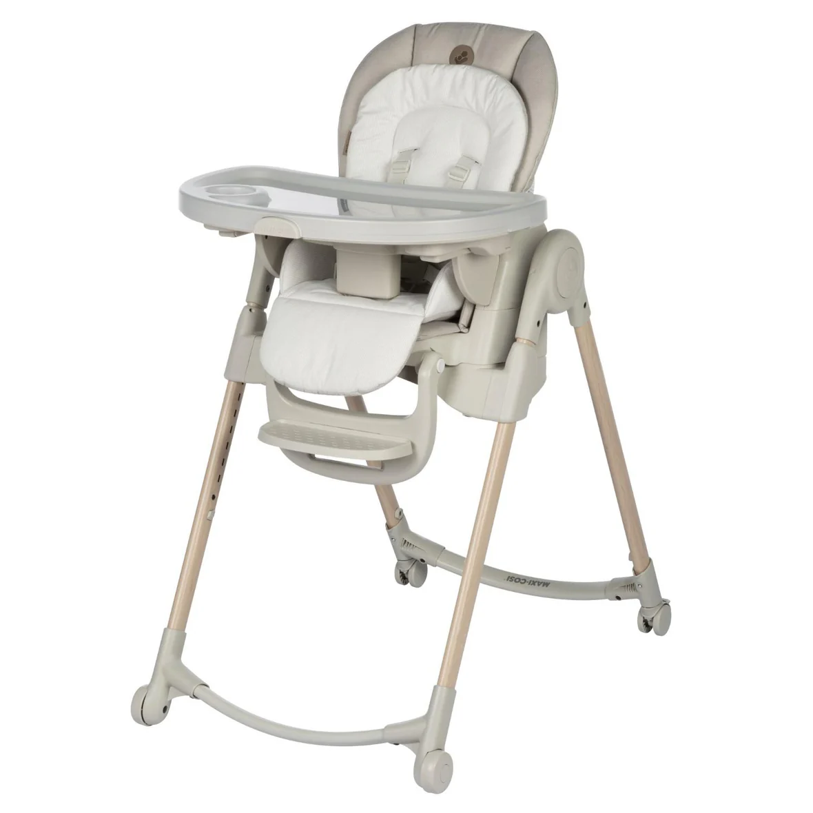 Maxi Cosi Minla High Chair - Adjustable Baby Feeding Chair with 3 Recline Positions & Removable Tray - Perfect for Infants & Toddlers at Home or Restaurant