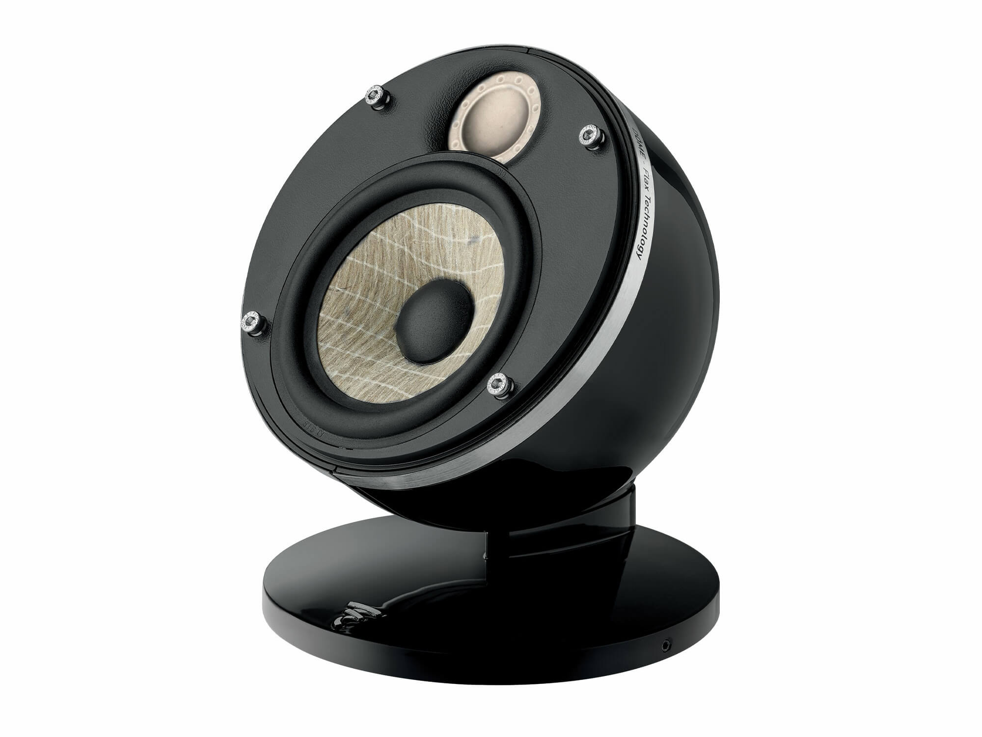 Focal Dome Flax Bookshelf Speaker - High-End Home Audio System for Music & Movies | Perfect for Living Room, Home Theater & Studio Use