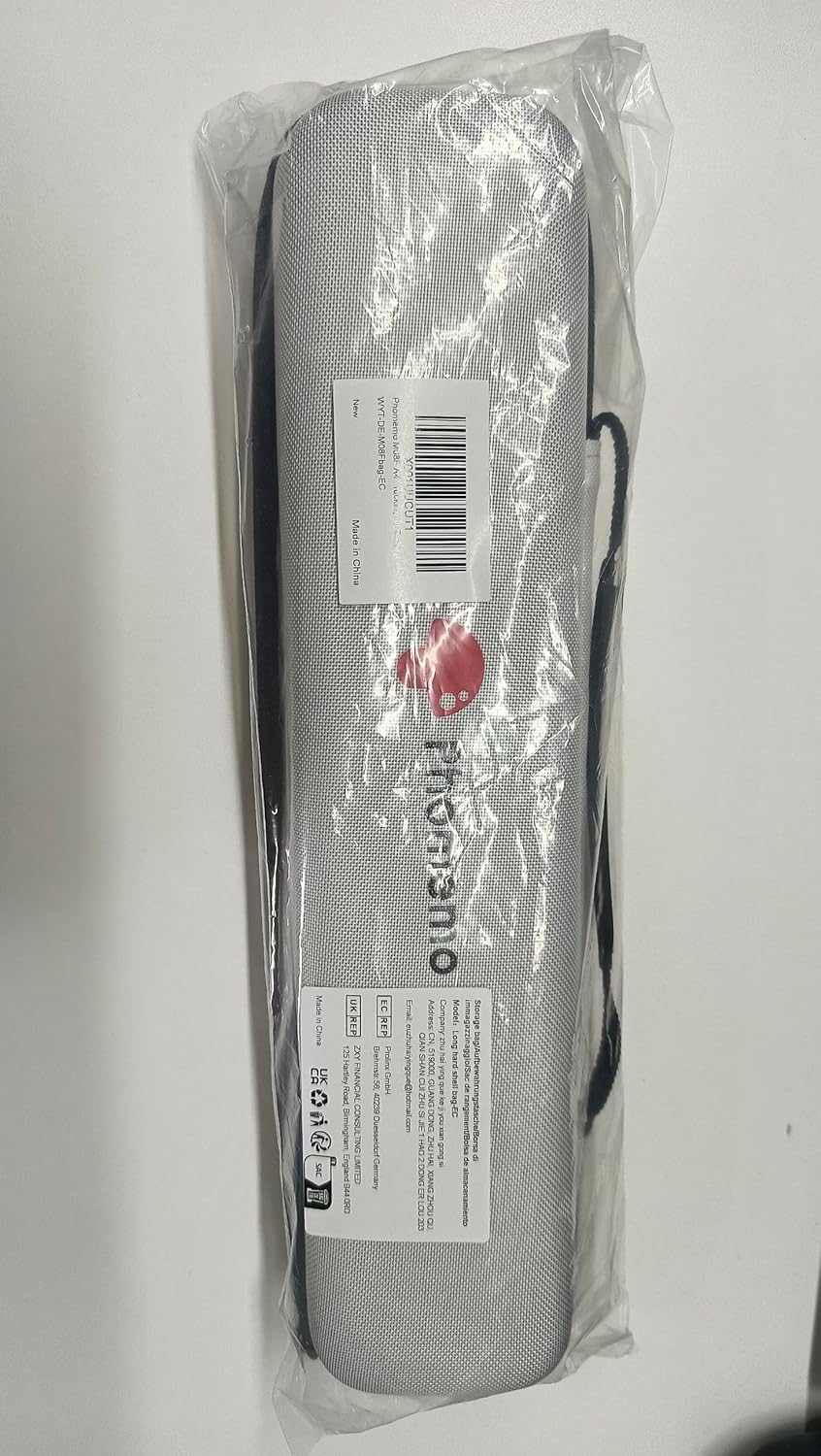 Phomemo M08F Printer Carrying Case - Lightweight Travel Bag for M08F Portable Thermal Printer, Compatible with HPRT MT800/MT800Q, M08E/P831/TP81, PJ762/PJ763MFi (Box Only) - Perfect for Business Travel, Home Office & On-the-Go Printing