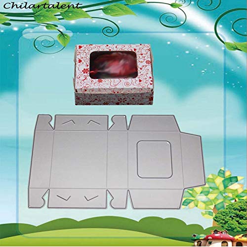 Premium Metal Cutting Dies for DIY Candy Boxes, Wedding Favors & Gift Packaging - Perfect for Scrapbooking, Card Making & Craft Projects