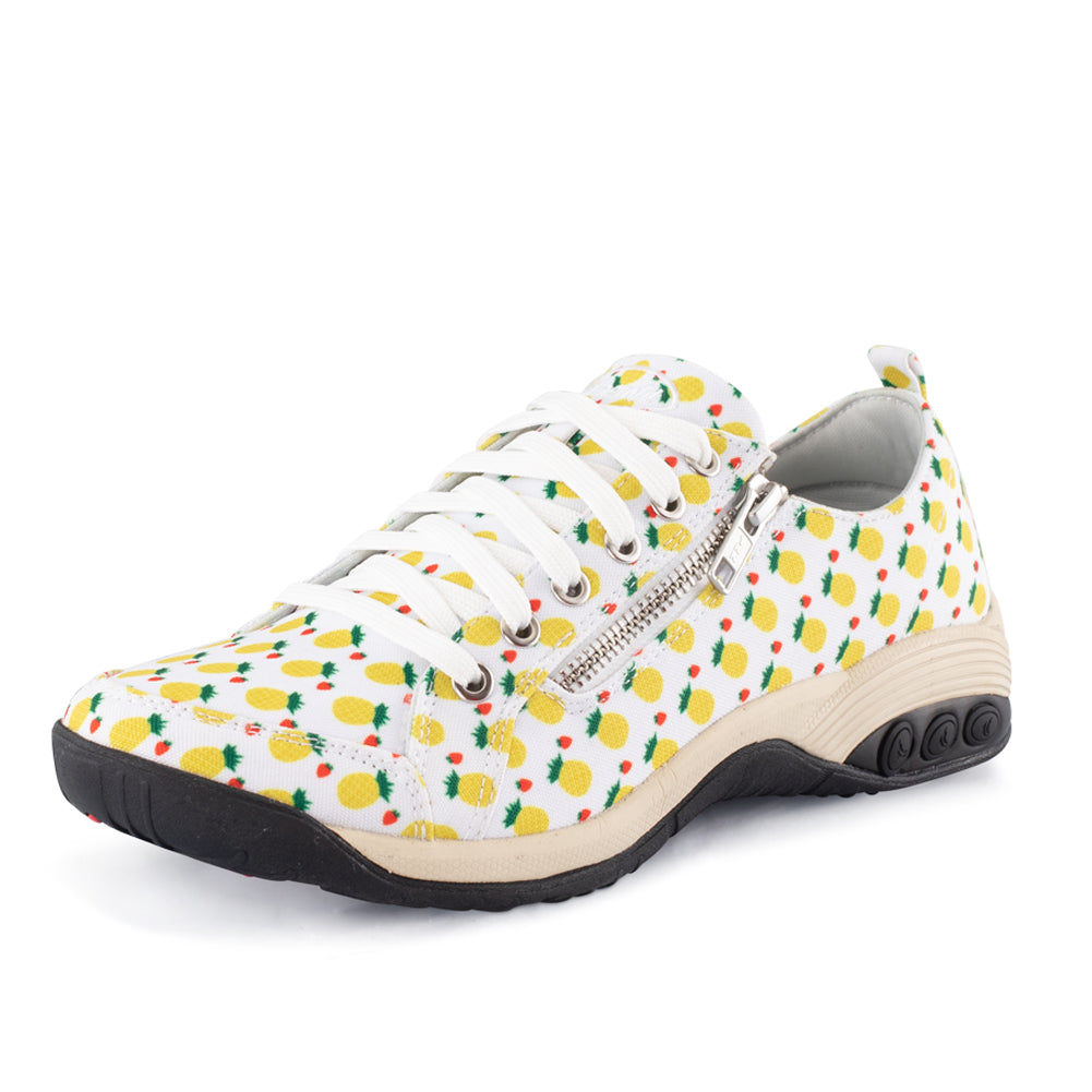 Sienna Prints Women's Side Zip Sports Casual Shoes - Lightweight Sneakers for Walking, Running & Gym Workouts | Comfortable Athletic Shoes for Women