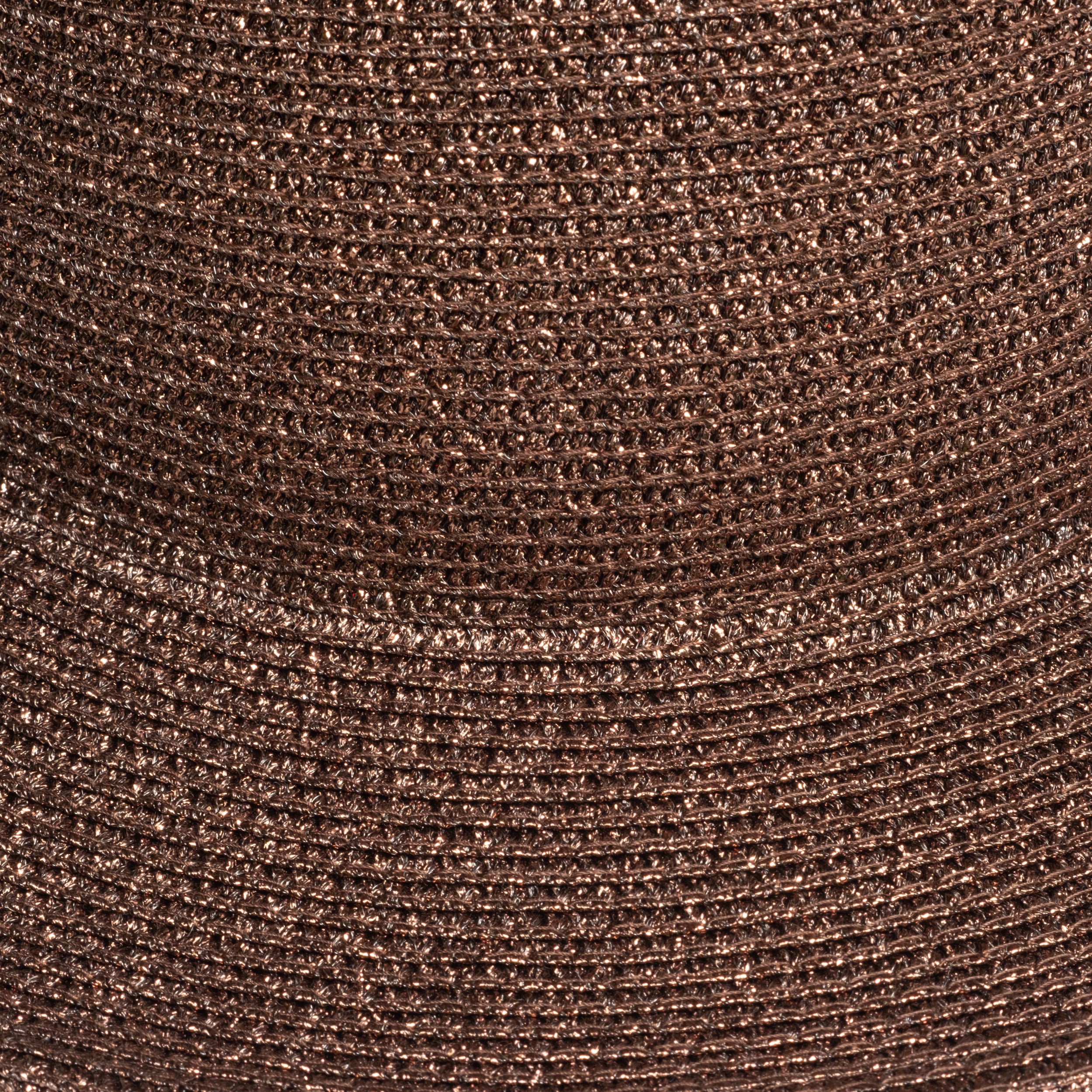 Stylish Blaine Metallic Braid Fedora Hat for Women - Fashionable Wide Brim Sun Hat for Outdoor Events, Parties & Summer Vacations