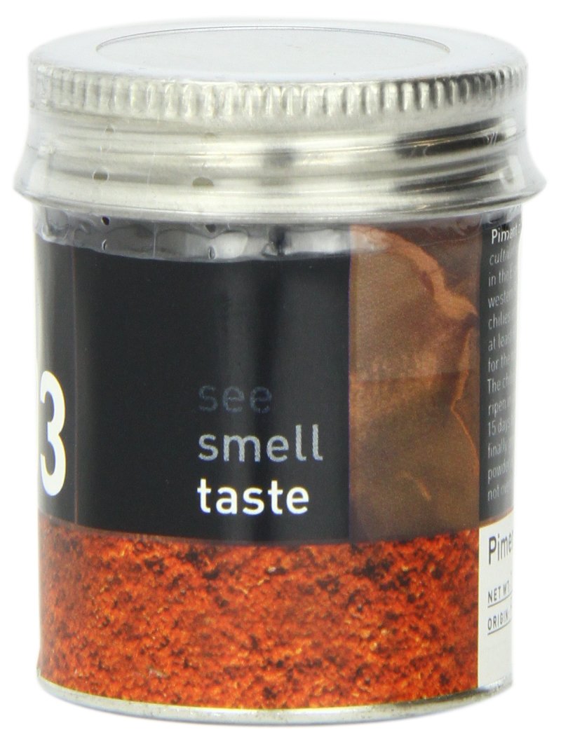 Premium Piment D'Espelette (Espelette Pepper) Powder - 1.1-Oz Jar - Authentic French Basque Chili Spice - Perfect for Seasoning, Cooking & Gourmet Dishes - Adds Flavor to Stews, Soups & Grilled Meats