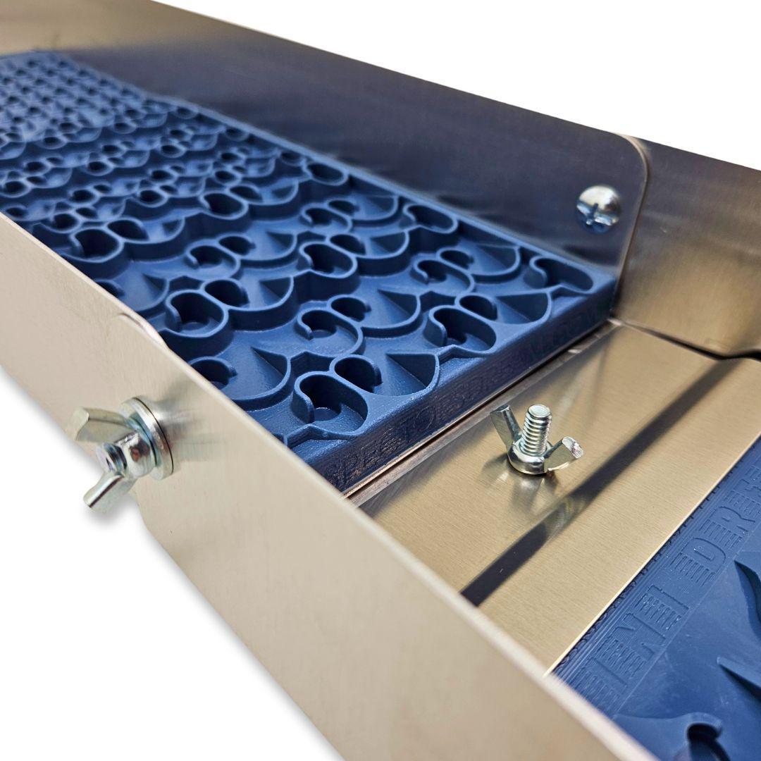 6X43 Gold Folding Sluice Box for Prospecting - Lightweight Portable Gold Panning Equipment for River & Stream Mining Adventures