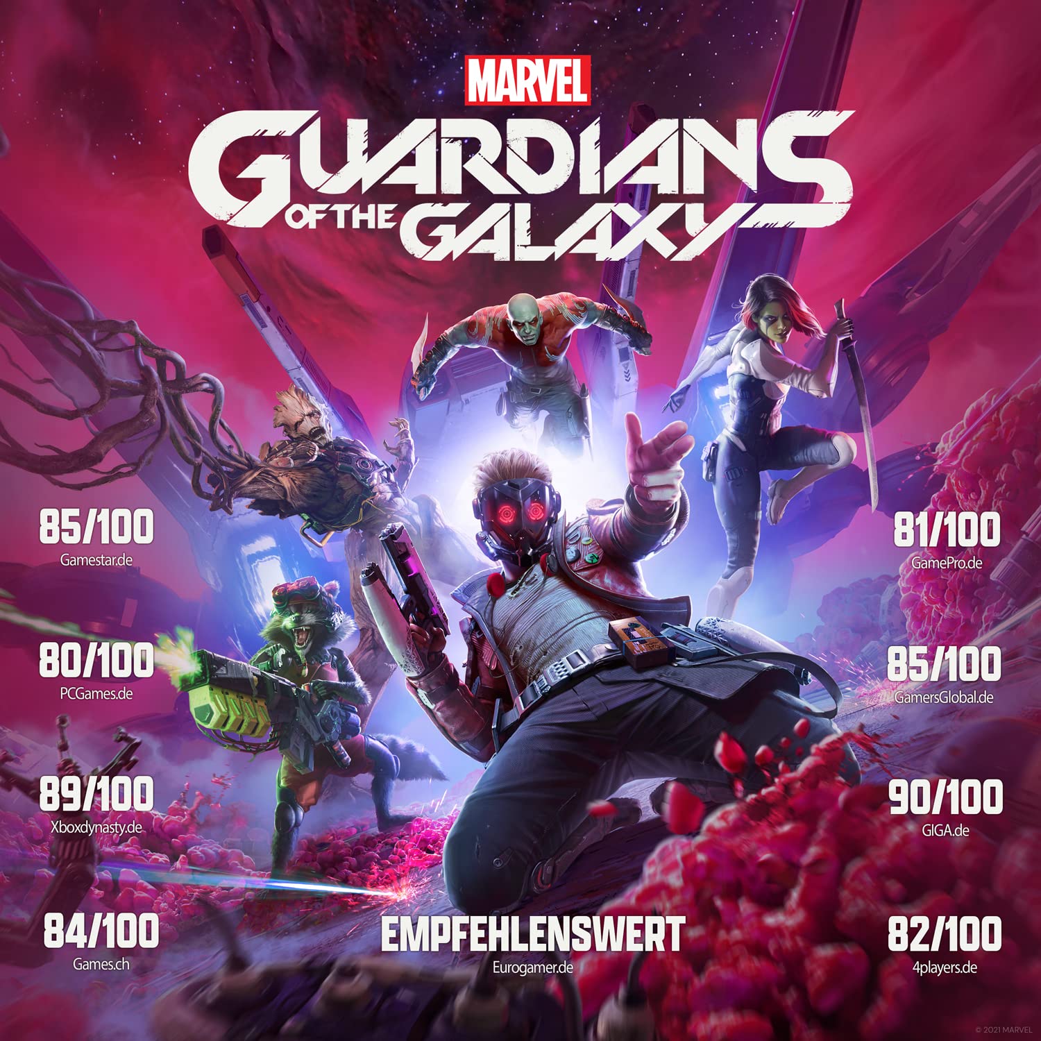 Marvel's Guardians of the Galaxy PS5 Game - Action-Adventure Video Game for Playstation 5 | Perfect for Marvel Fans & Superhero Gaming Enthusiasts | Great for Solo Play & Collectors